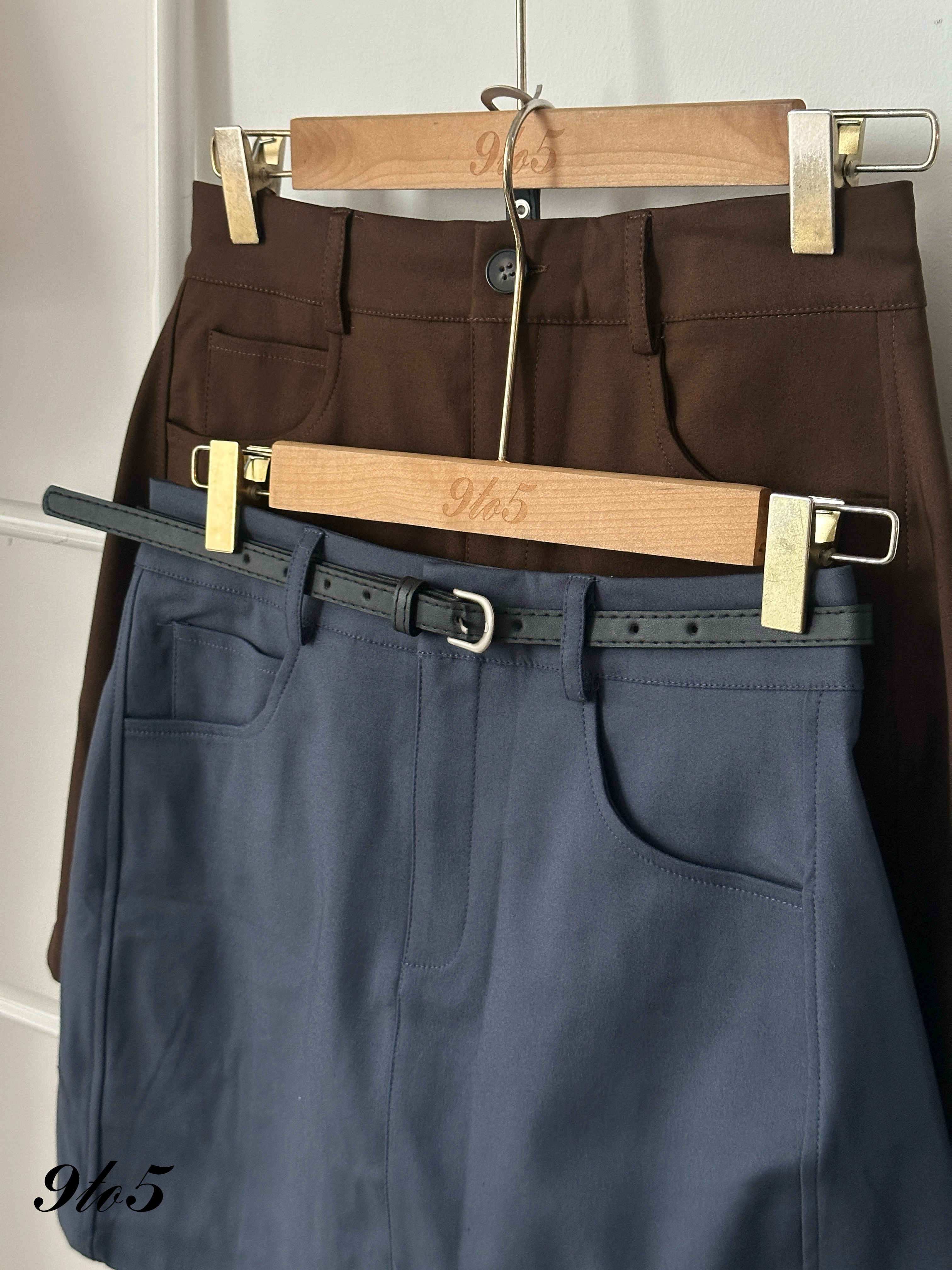 S1838 A Line Short Skirt - 3 Colors 