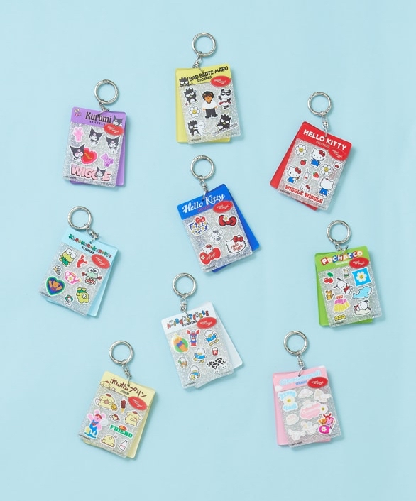 日本預訂📍日本Sanrio x Wiggle Wiggle系列 - 鏡子鎖匙扣盲盒 2026年11月下旬出貨