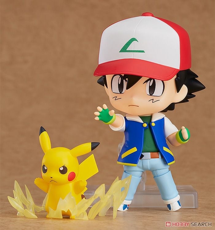 黏土人 800 小智＆比卡超 寵物小精靈 精靈寶可夢 Pokémon 可動figure 