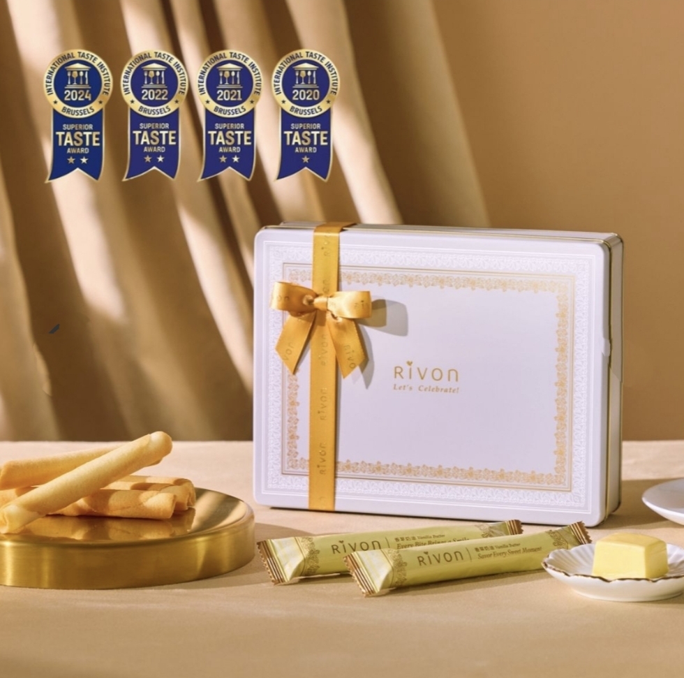 RIVON  RIVON 法式手作2.5雪茄卷 特濃巧克力 20入禮盒  |  牛油味 20入禮盒  