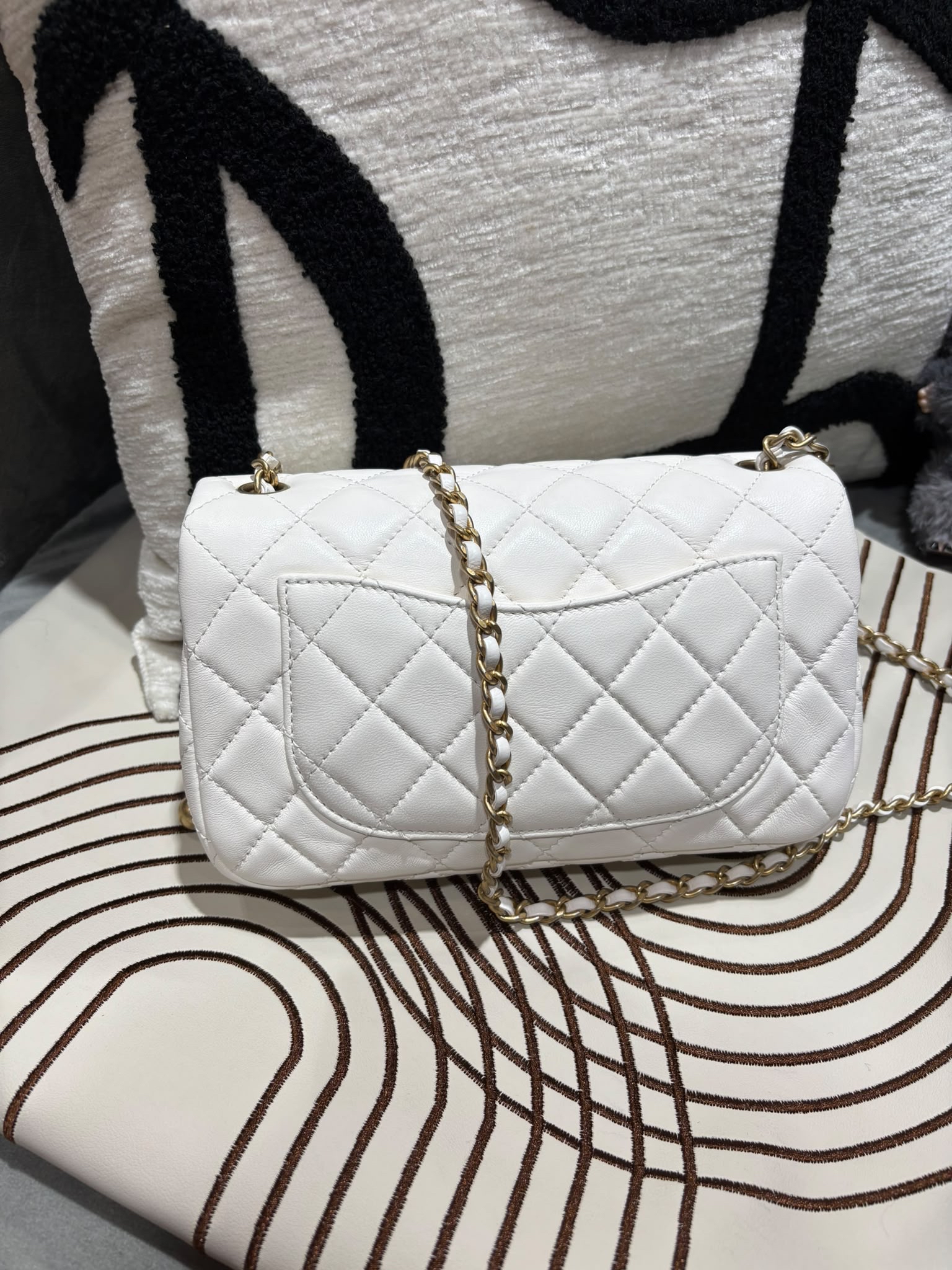 Chanel CF20 Mini Classic Flap Chain Shoulder Bag 調節金球 AS1787 100%Authentic, 98%New ✅晶片✅Dust bag✅Box
