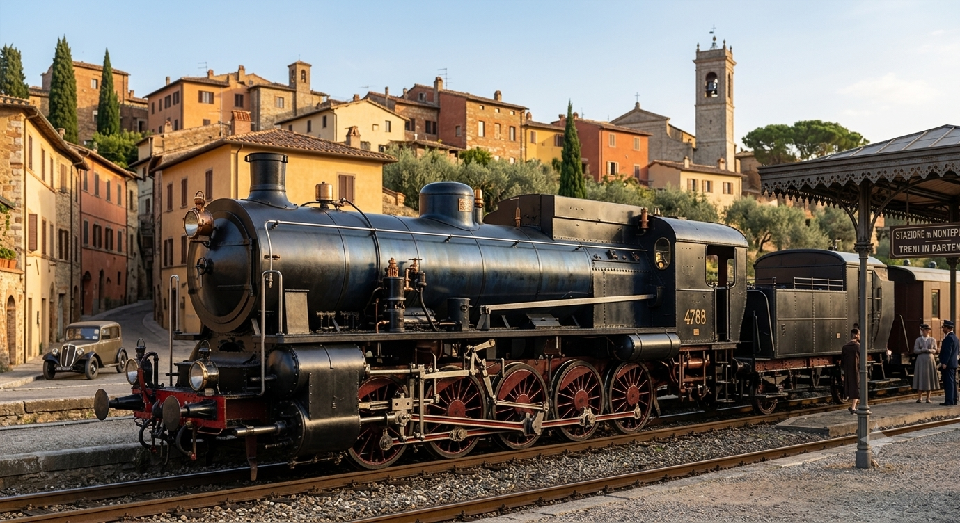 義大利國家鐵路（FS/Trenitalia）Gr. 470.092 型蒸汽機車 Micro Metakit HO Brass