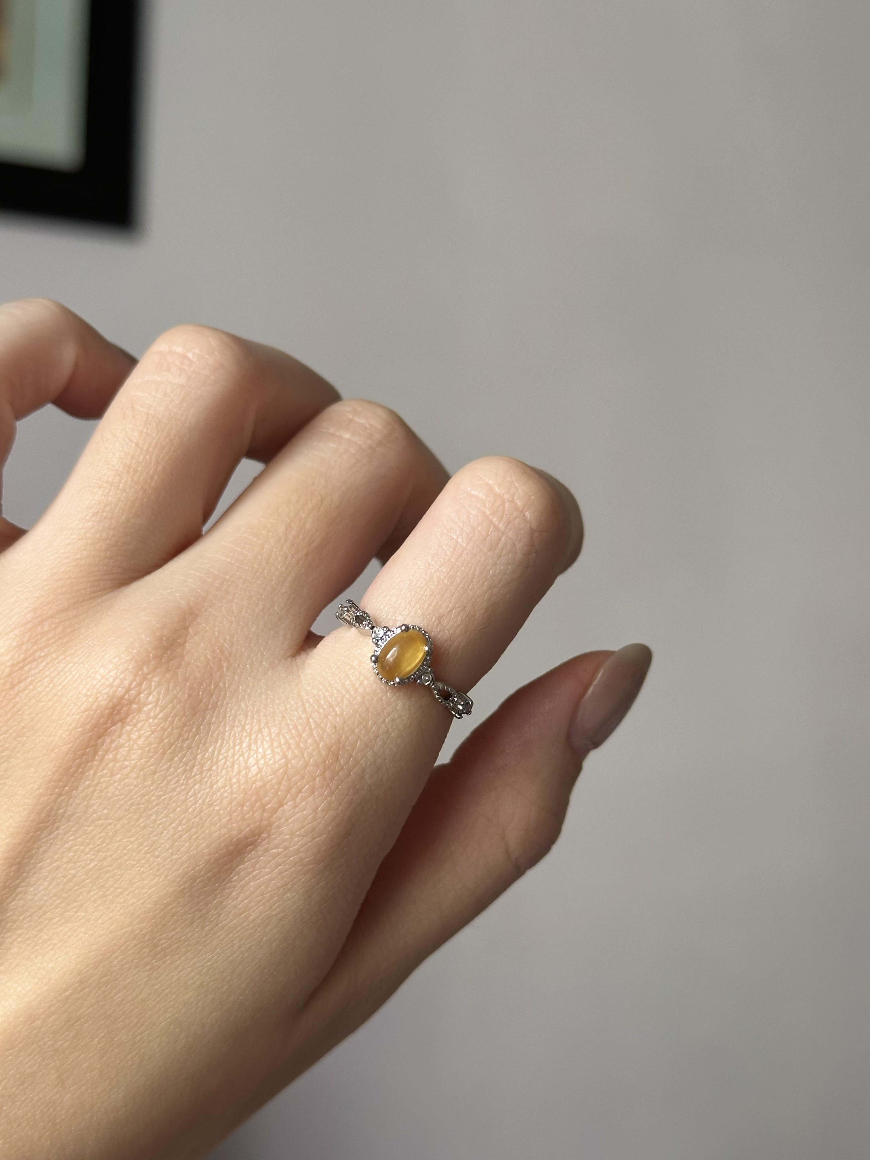 蜜蜡戒指 ｜Amber Ring