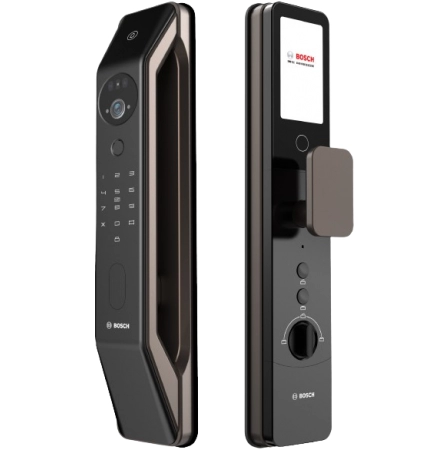 Bosch FU6 Plus Fortune Series 智能電子門鎖 三色 (納米黑 / 紅古銅 / 摩卡棕) (面容識別) (送原廠安裝）