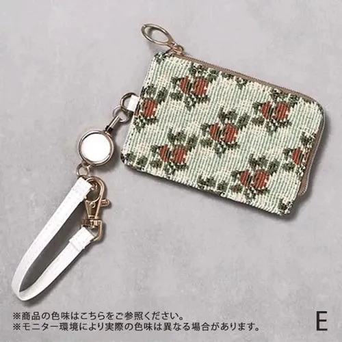 日本🗾品牌可伸縮L形拉鏈式證件套匙扣現貨💞