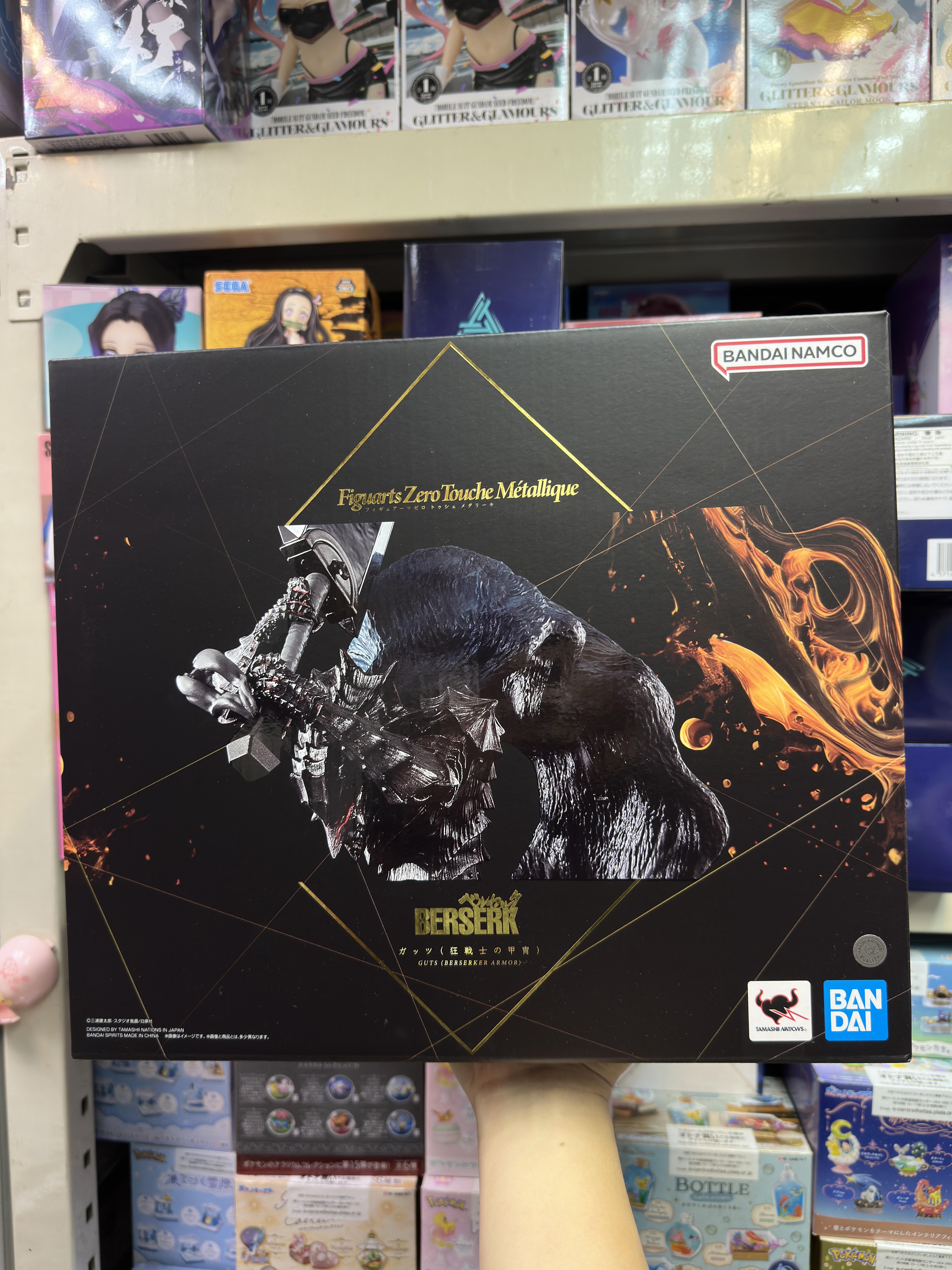 現貨 Bandai Figuarts Zero 烙印戰士 格斯 狂戰士盔甲