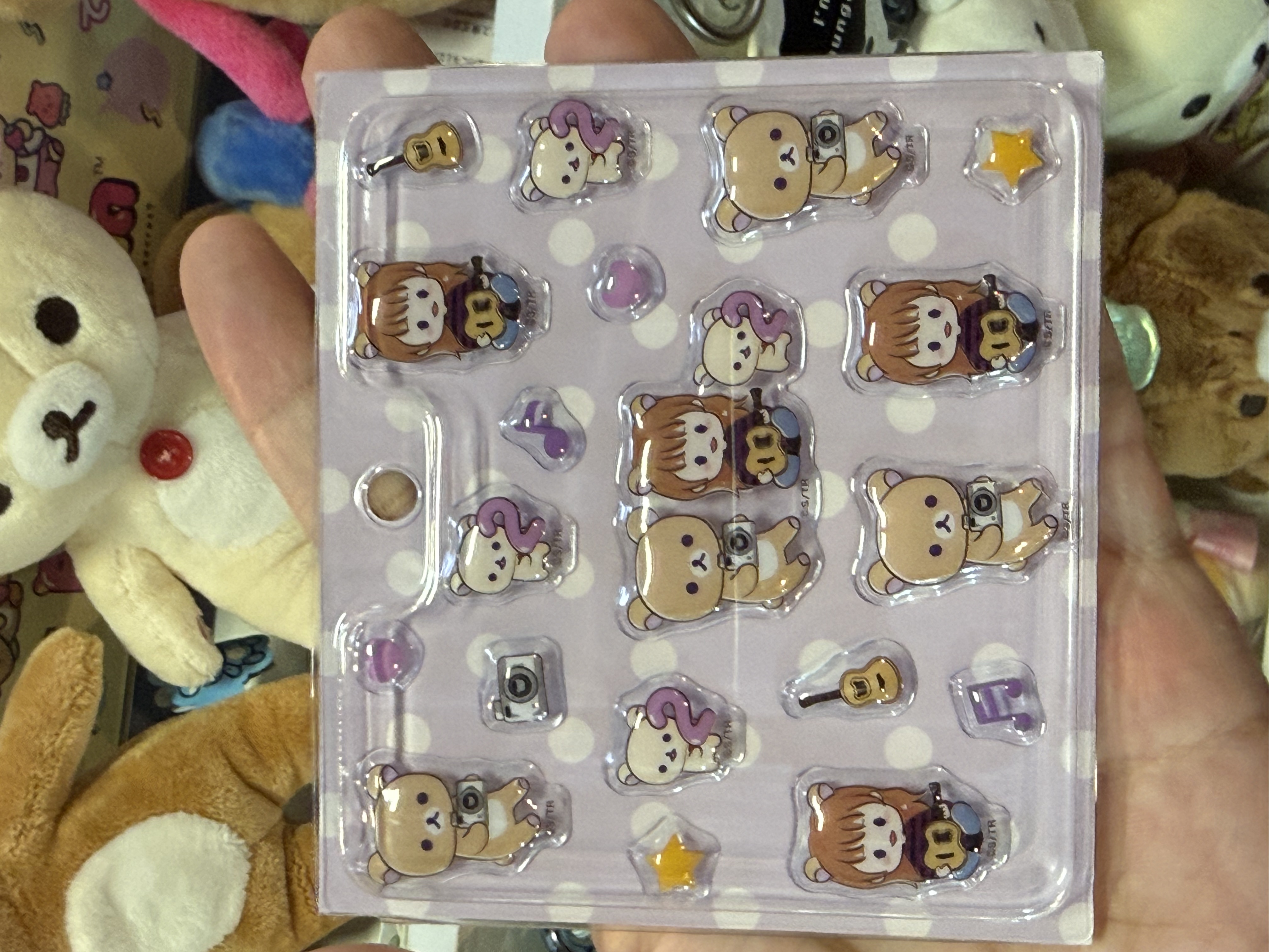 《現貨》全新幾田りら x  Rilakkuma限定貼紙