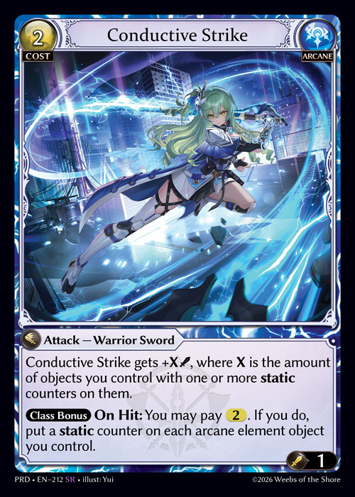 Conductive Strike / PRD-212 (SR)