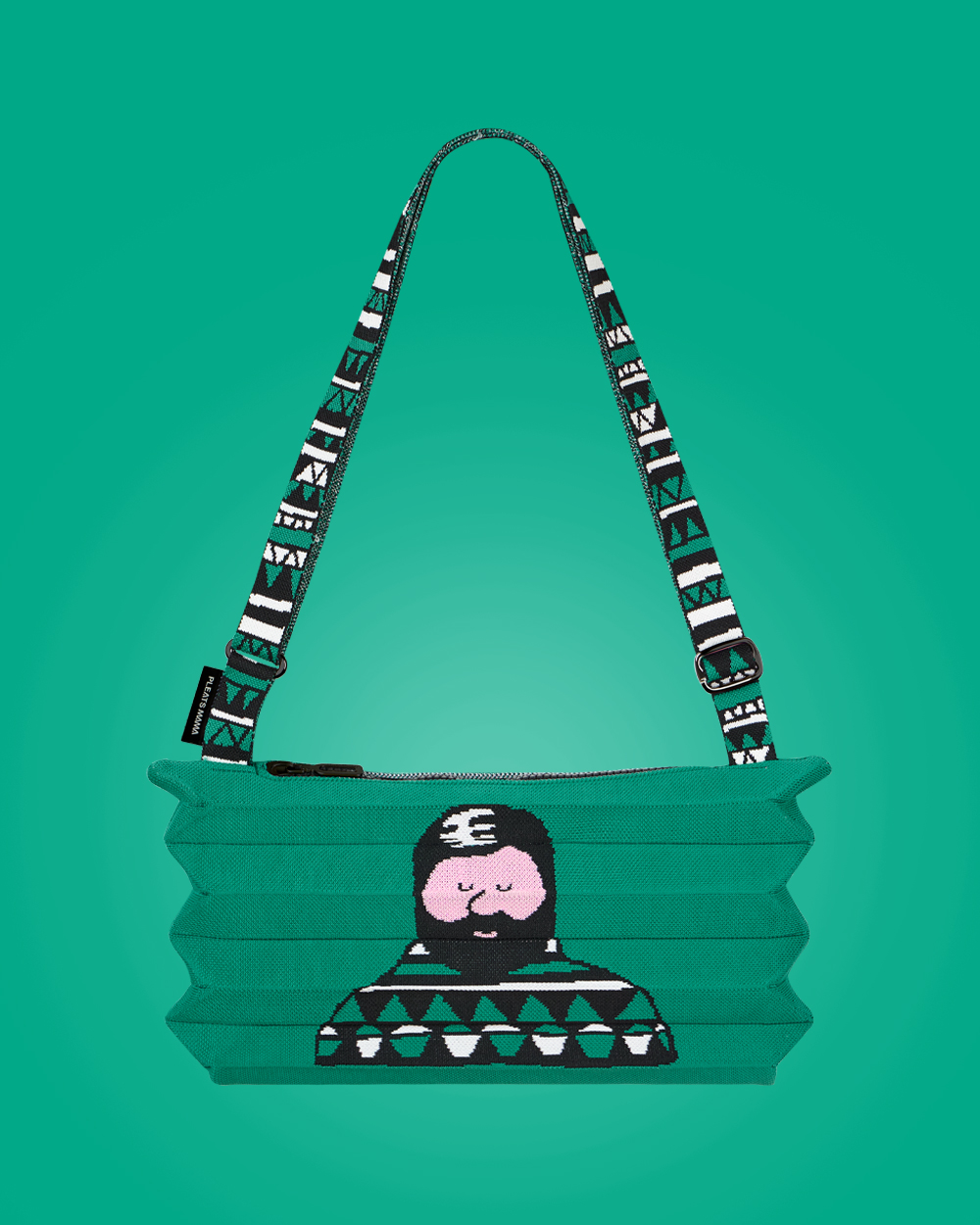 PLEATSMAMA Sacoche Bag Superfiction Edition Turkey Green