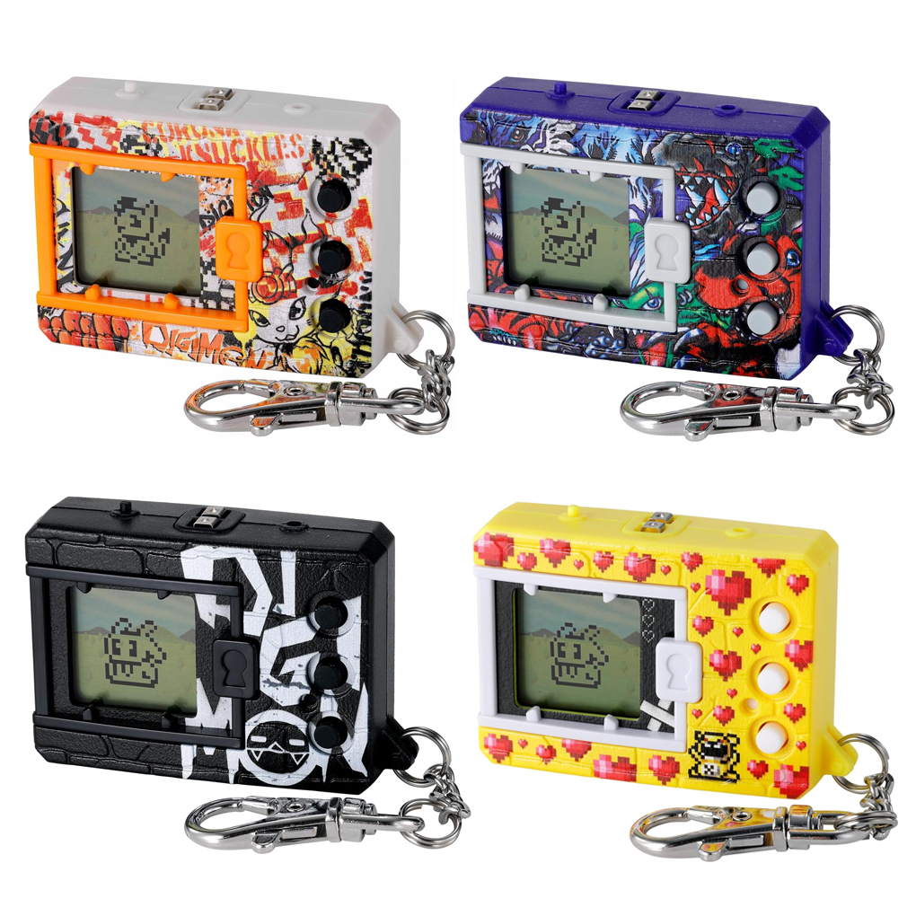 (預訂訂金 各$100) (總價 各$138) Bandai 數碼暴龍機 Digimon Original New Wave 2 (日冕獸塗鴉 Graffiti Coronamon / 像素之心 Pixel Heart / 插畫冠軍 Ver.1-5 Illustration Champion Ver.1-5 / 黑色標誌 Logo Black) (行版) 