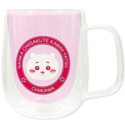 Chiikawa chiikawa 雙層耐熱玻璃杯