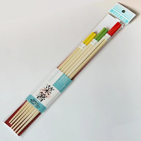 【現貨】🔥🔥【日本製《菜箸》料理竹筷子三對裝】