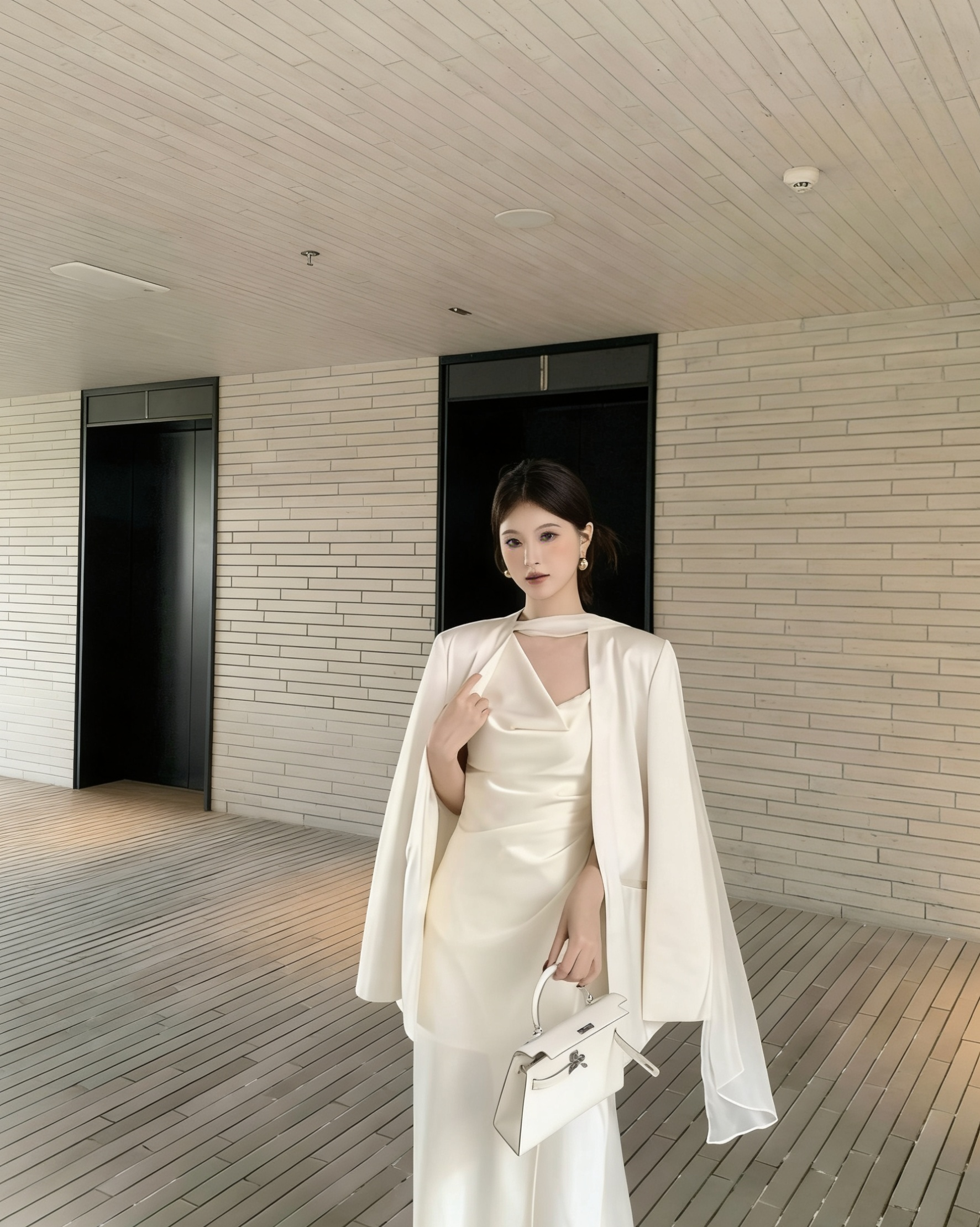 DR490千金飘带连身裙