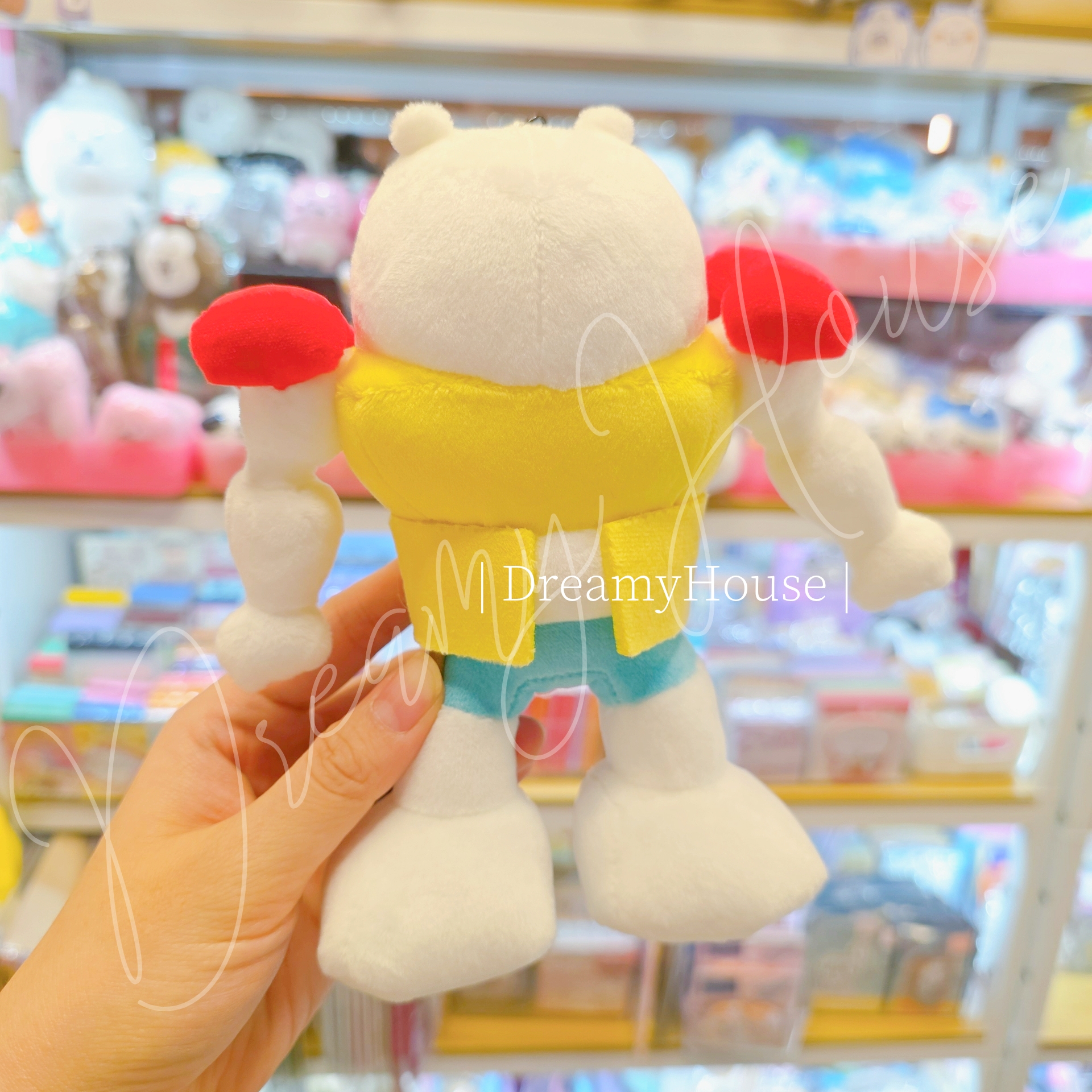 日本 nagano market joke bear 合體機械人 公仔吊飾