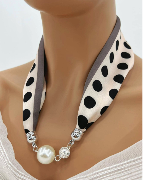Luxe Satin Scarf Necklace