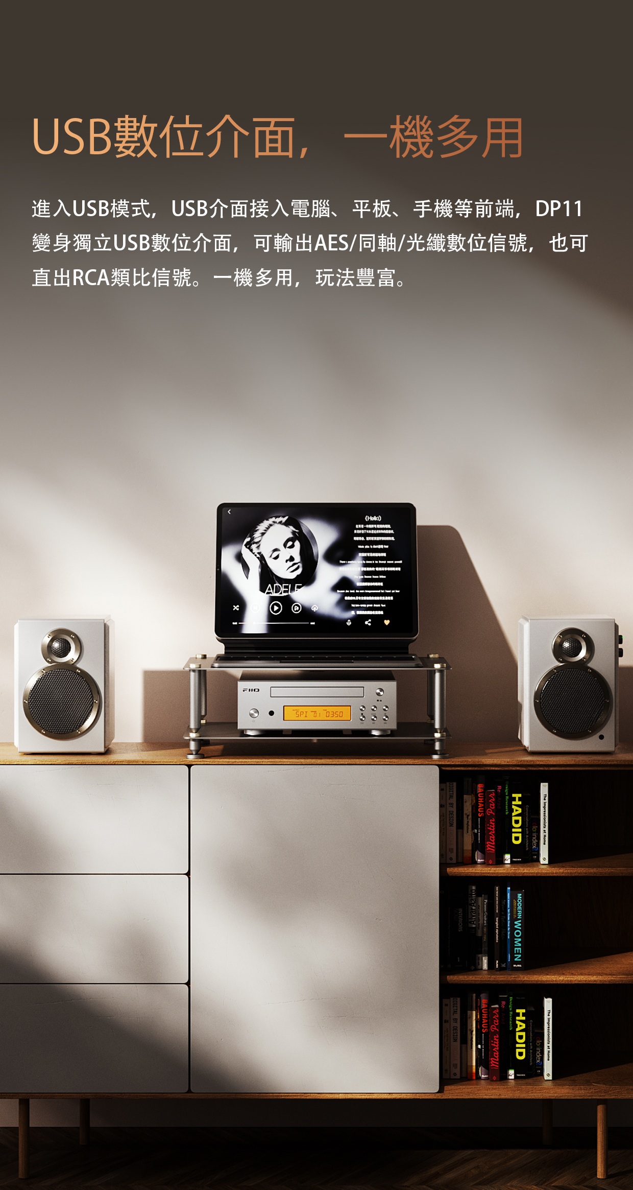 首款專業全接口HiFi CD數位轉盤 ~ FiiO DP11 香港版