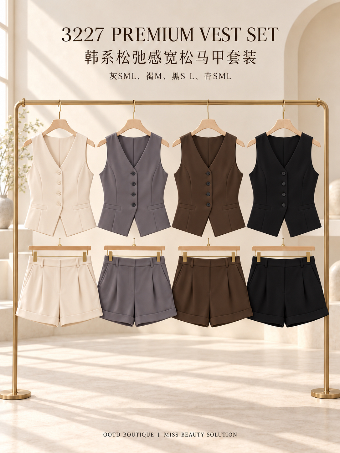 3227 PREMIUM VEST SET 