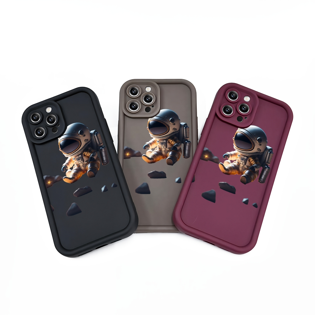 TPU DESIGN CASE PHONE FOR SAMSUNG - DESIGN ASTRONAUT D