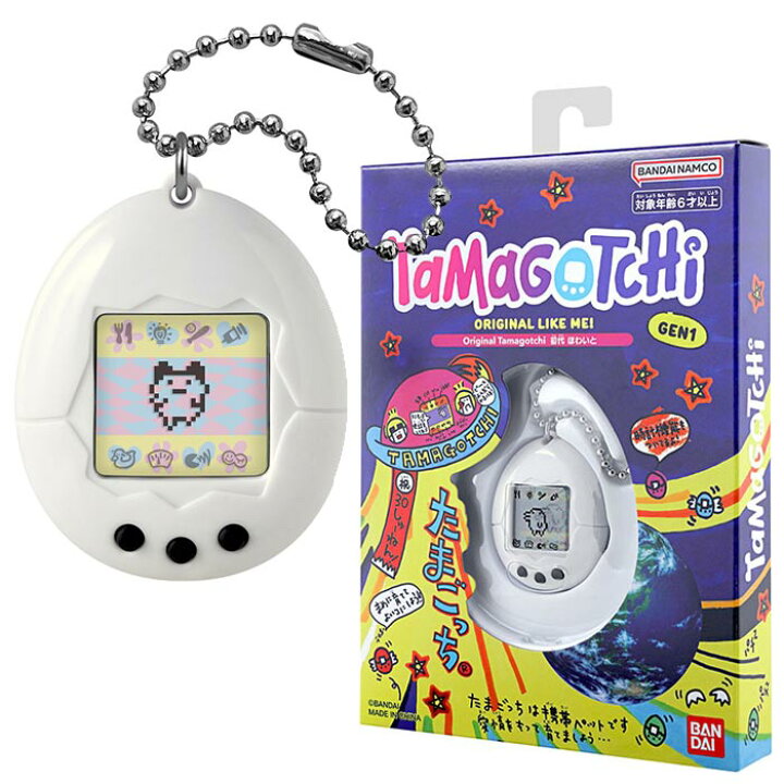 紀念塔麻可吉（他媽哥池）30週年而推出的 30th Revival Original Tamagotchi First Generation White 復刻版初代機