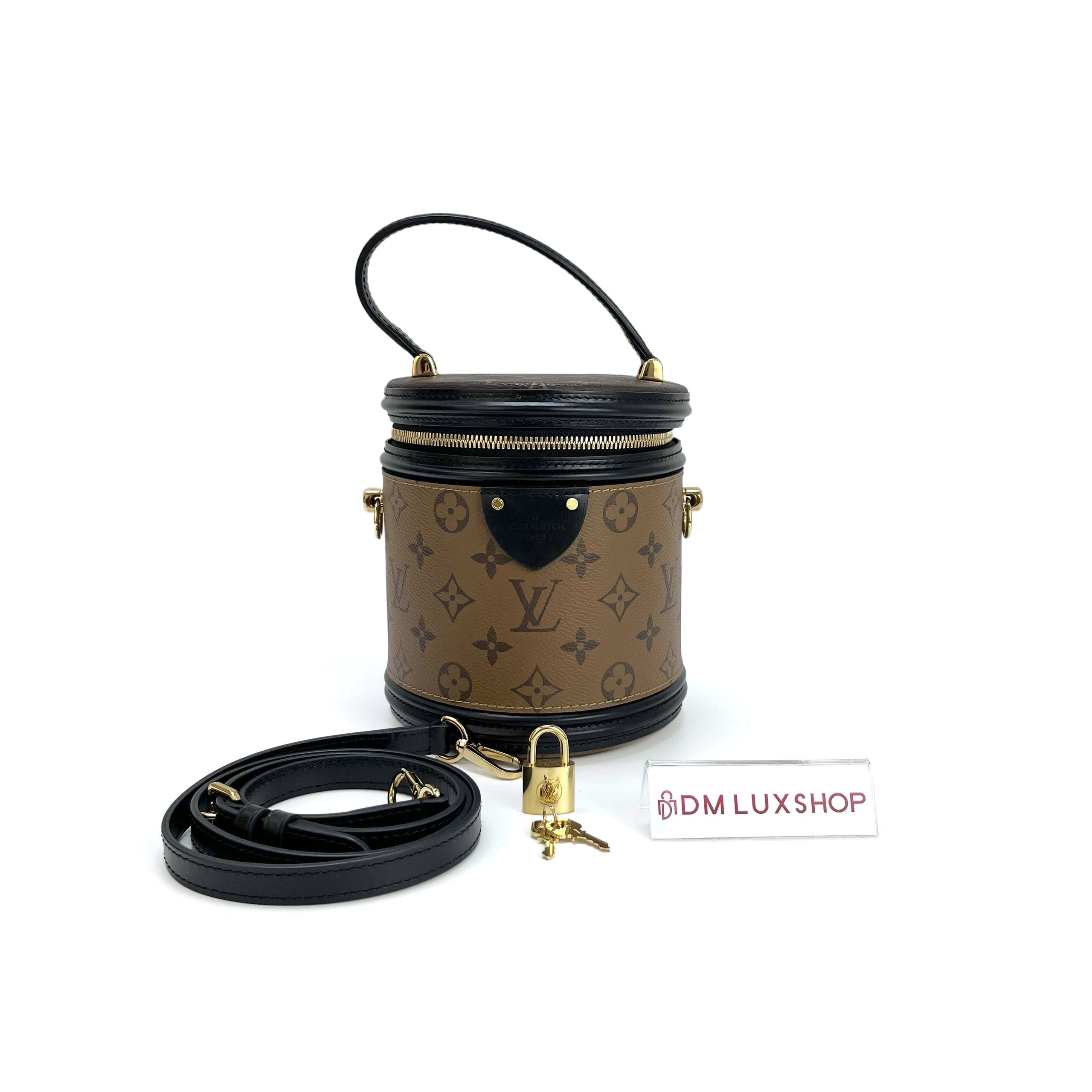 LV Monogram Reverse Cannes Crossbody GHW