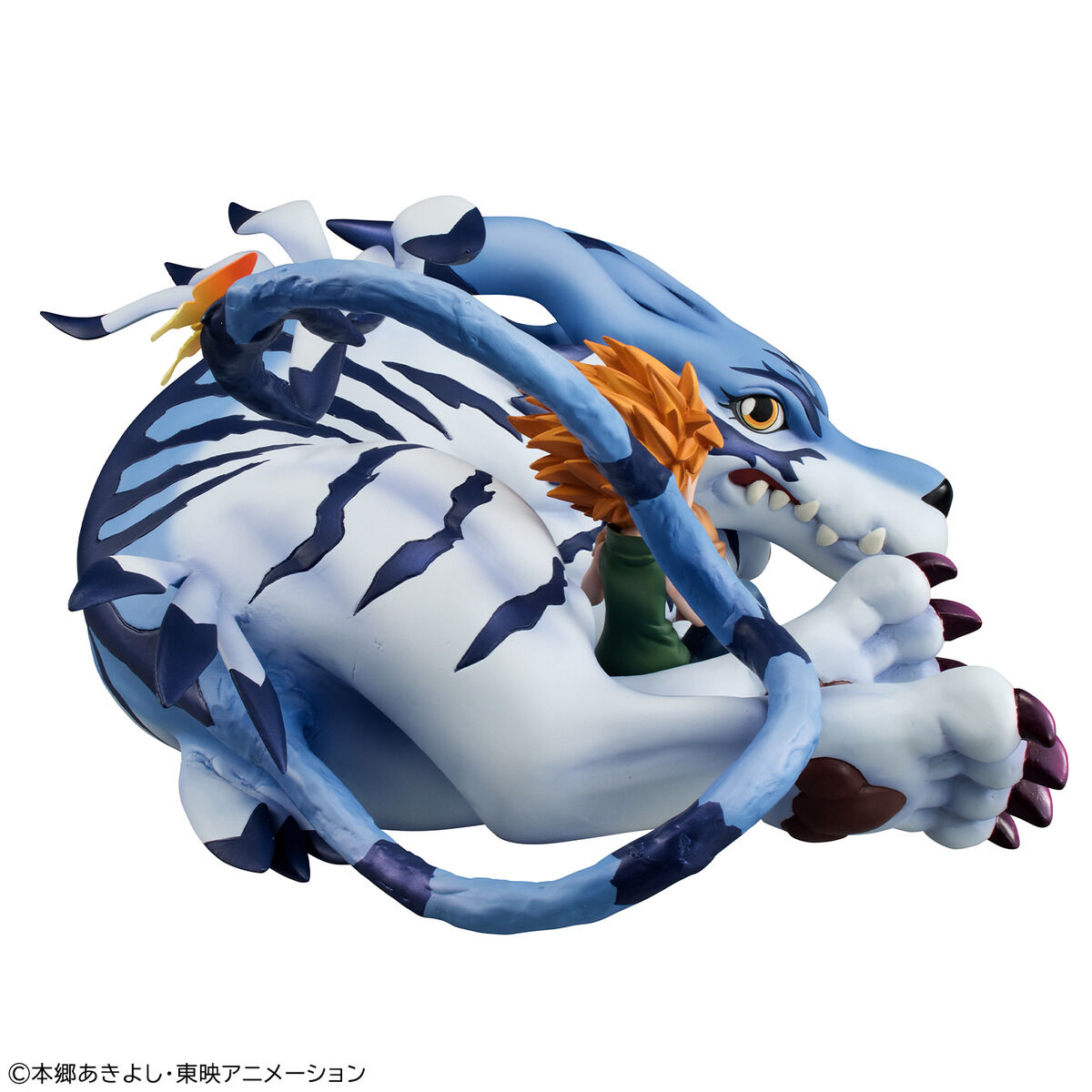 (預訂訂金 $300) (總價 $940) (魂限) MegaHouse GEM 數碼暴龍大冒險 加魯魯獸 & 石田大和 (再版) (行版) G.E.M. Digimon Adventure Garurumon & Yamato