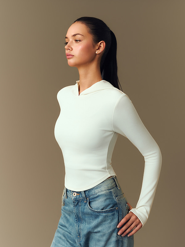  【防風韓系Hoodie】預購_Reflow Crop Hoodie by Grandeline