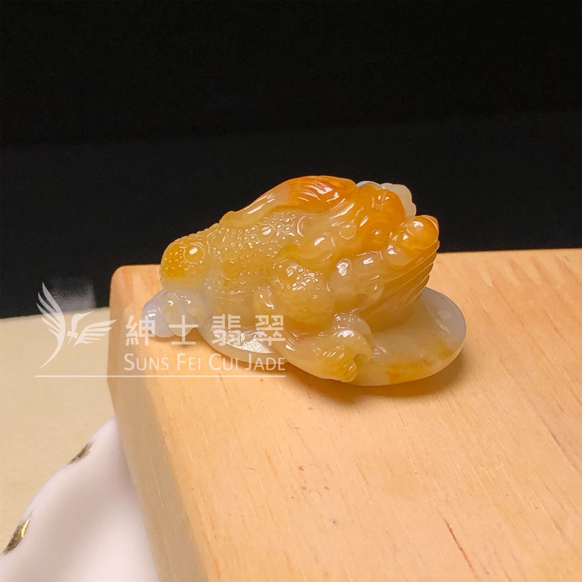 B08603翡色三腳金蟾