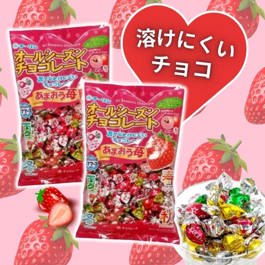 日本直送  甘王草莓四季巧克力 340克