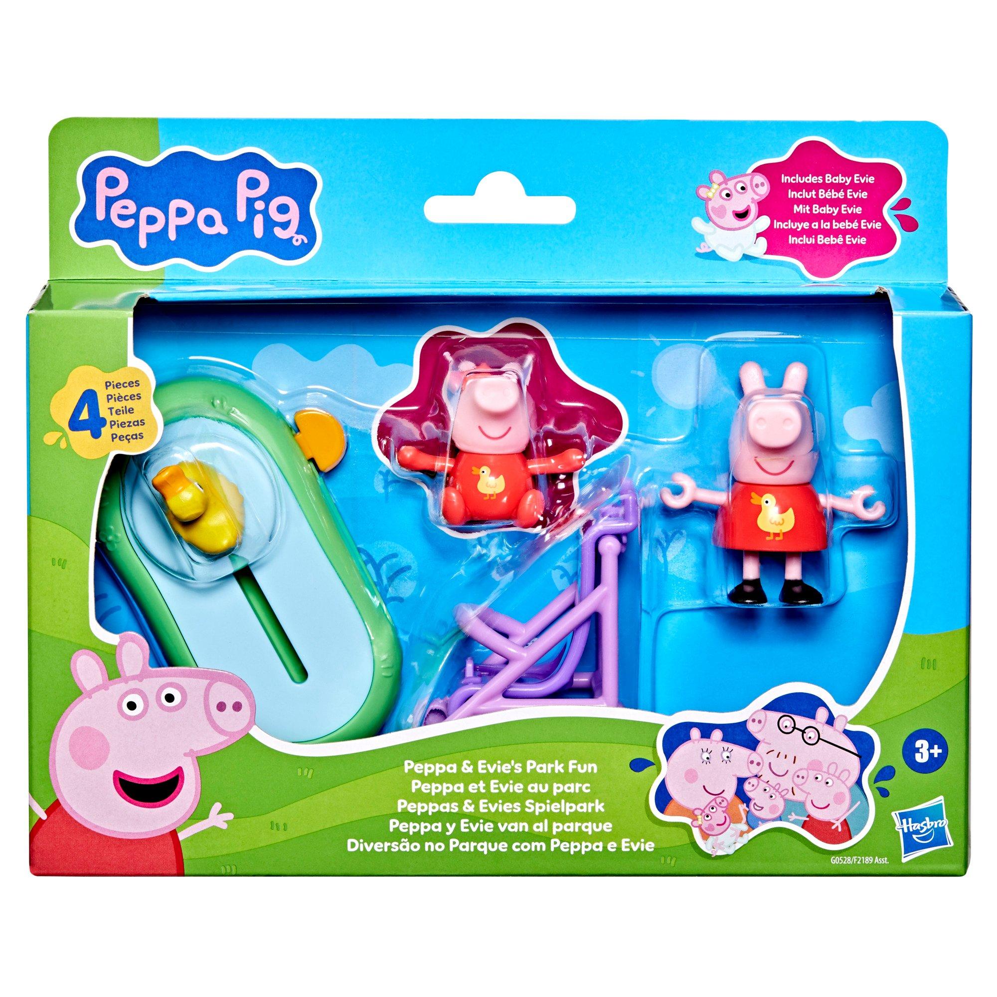 粉紅豬小妹（Peppa Pig）的「佩佩與艾薇的公園樂園」（Peppa & Evie's Park Fun）玩具套裝