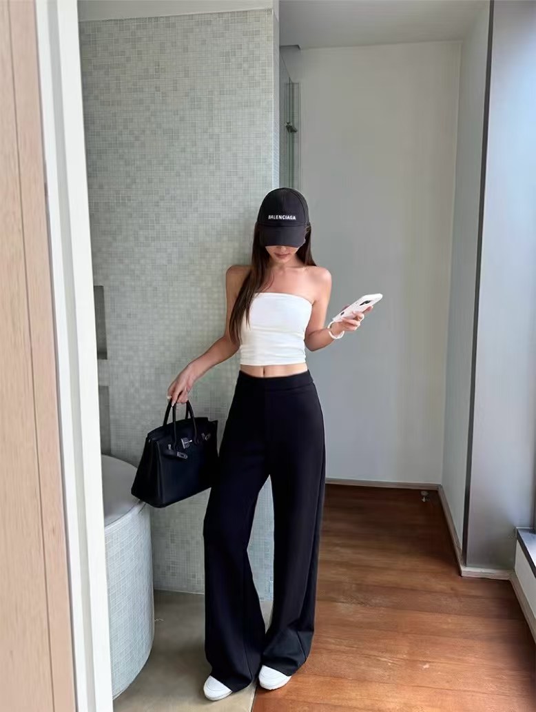 4283 太空棉微喇长裤