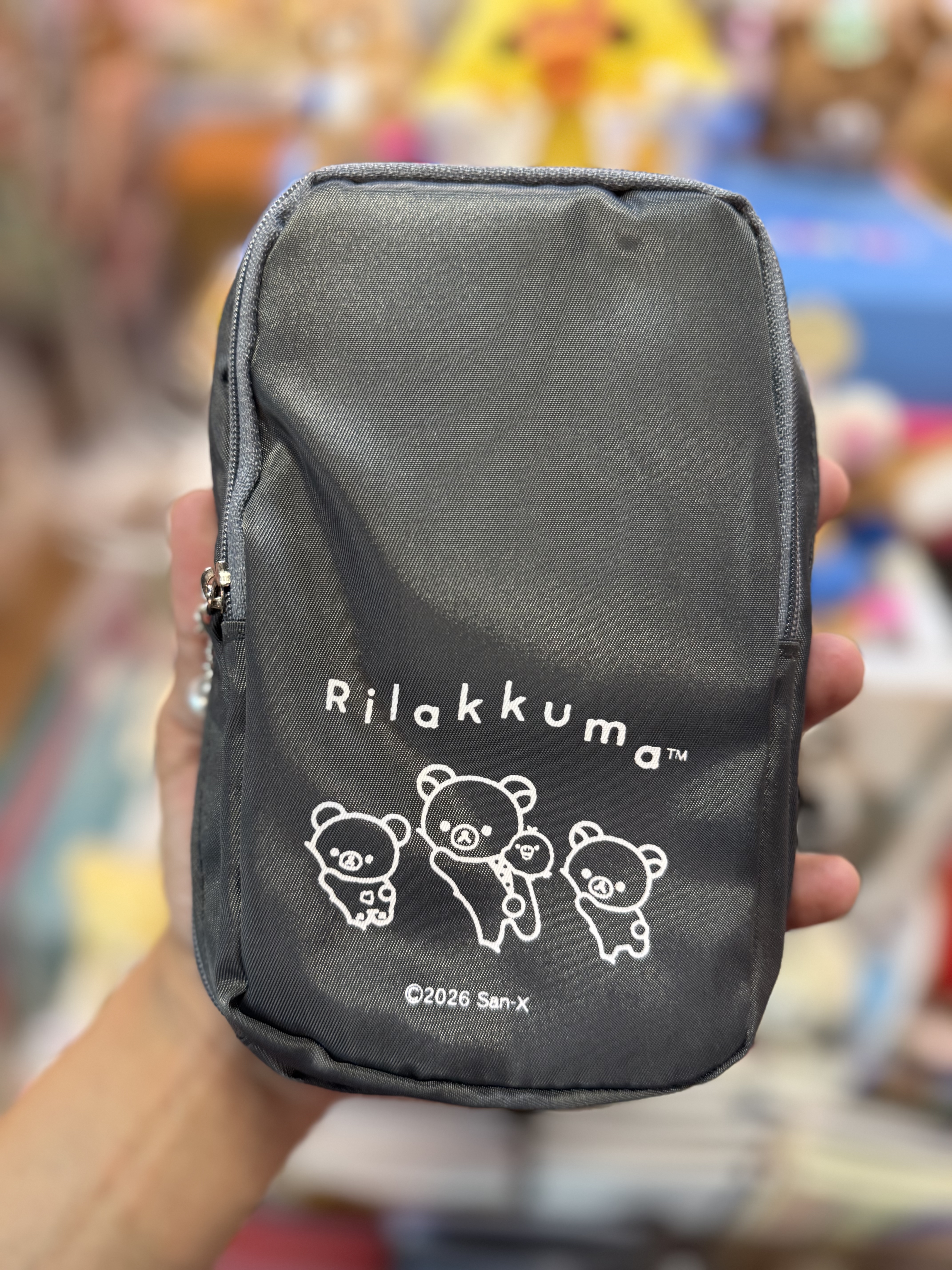 《現貨》全新Rilakkuma 黑白系列多用途袋