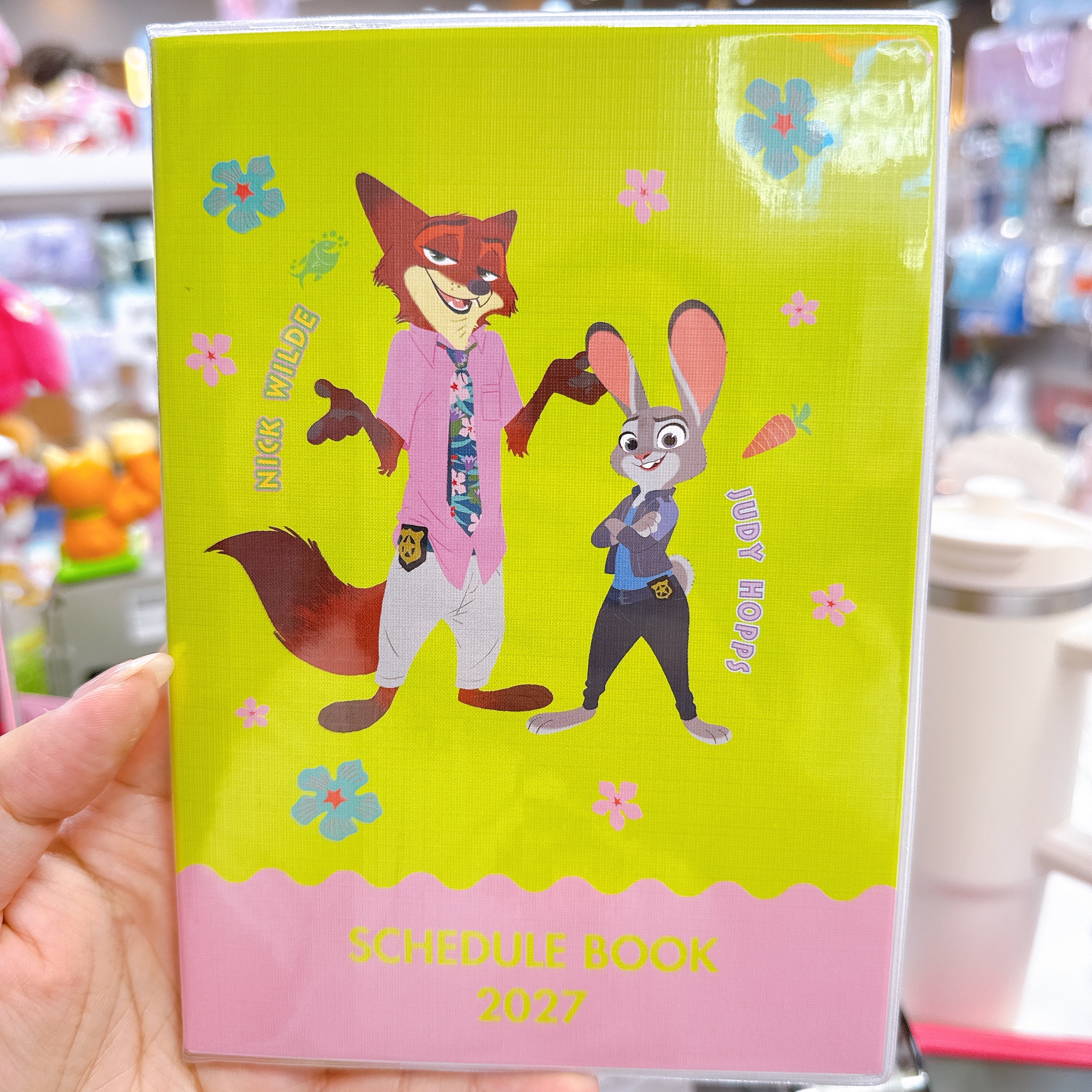 日本直送優獸大都會zootopia2027年schedule book