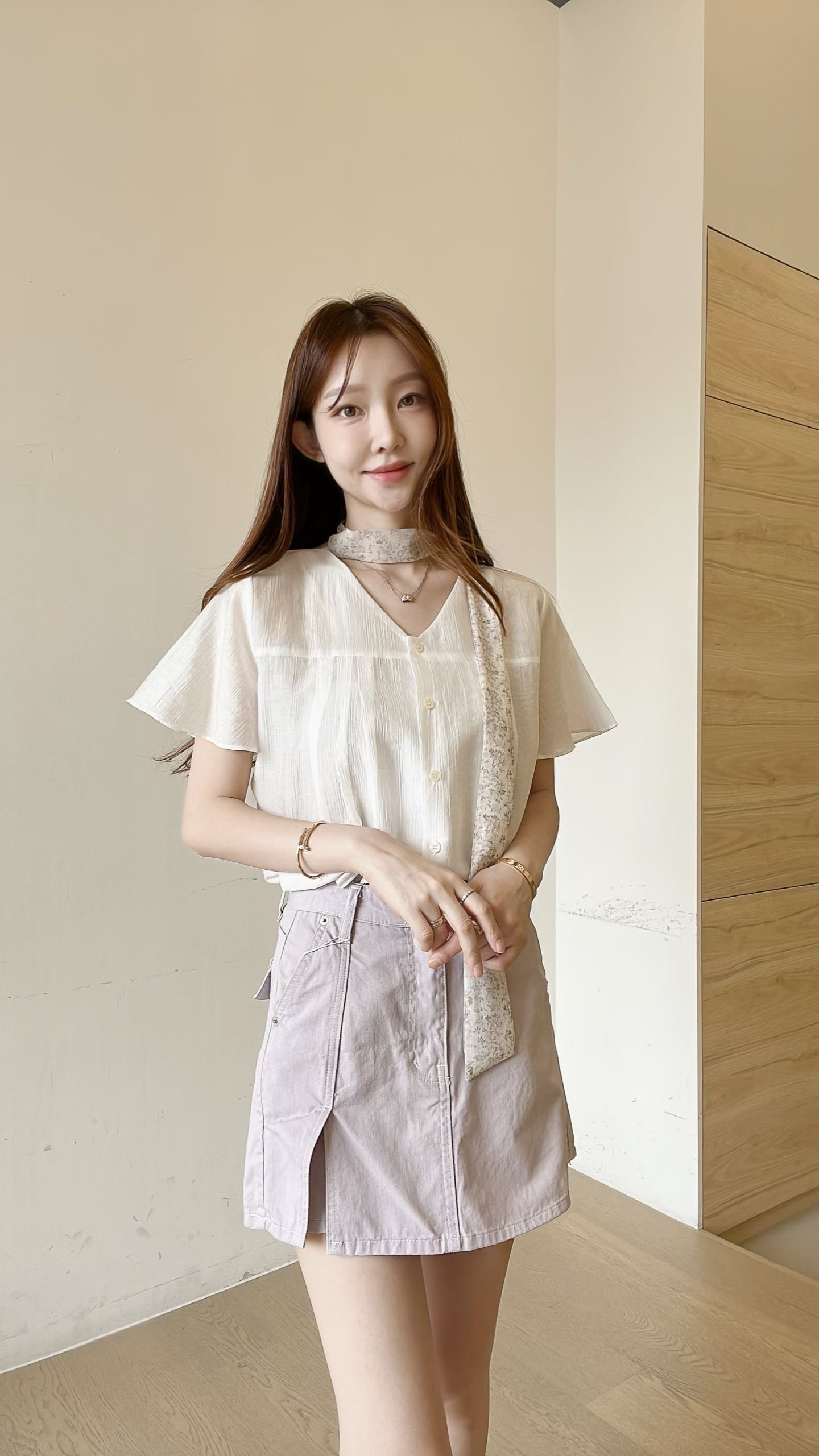 FV18 連絲帶blouse 
