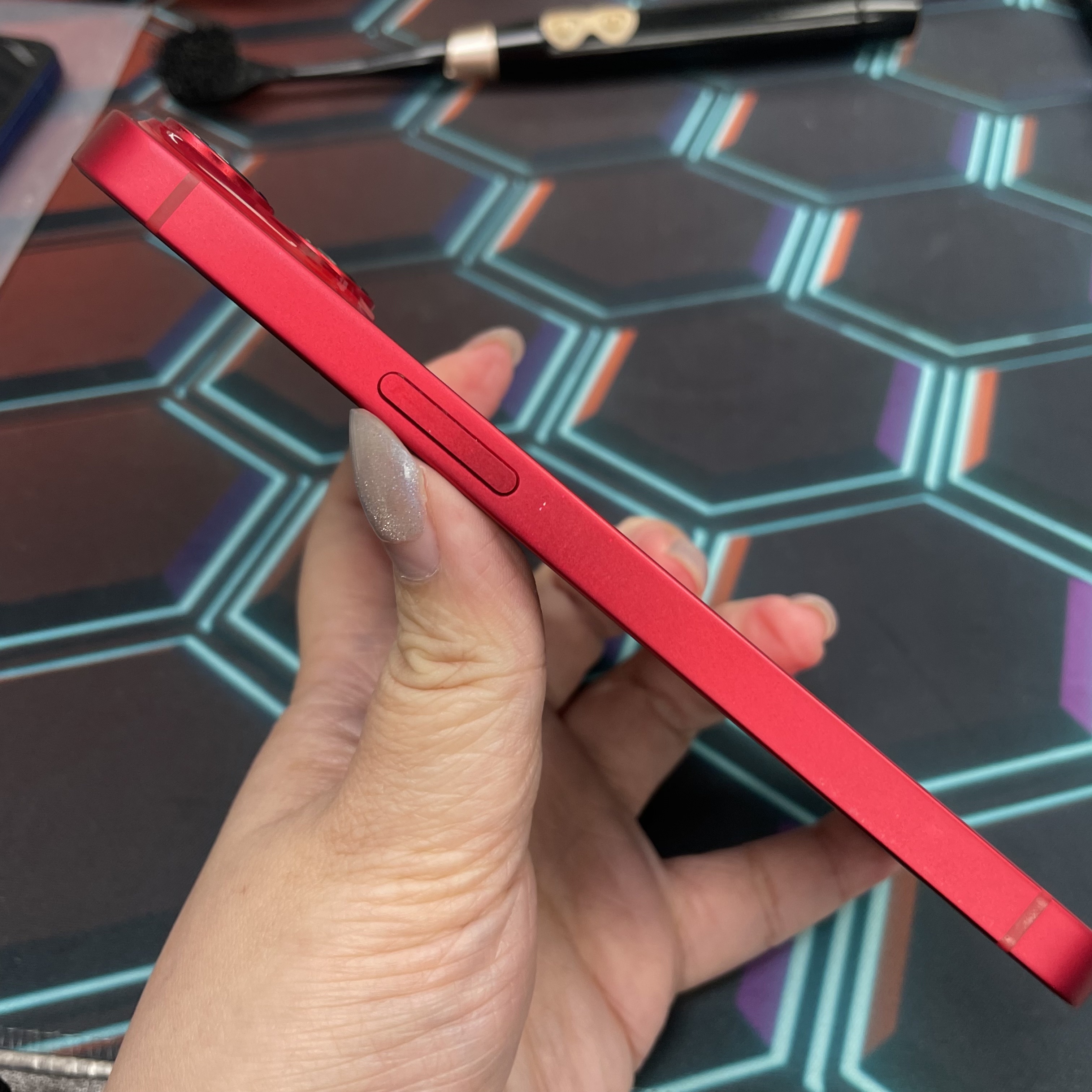 *7249 14 完美機 256GB 電76 紅色 red