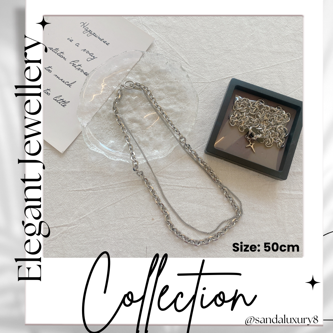 Elegant Jewellery Collection Cool Man Titanium Steel Necklace 