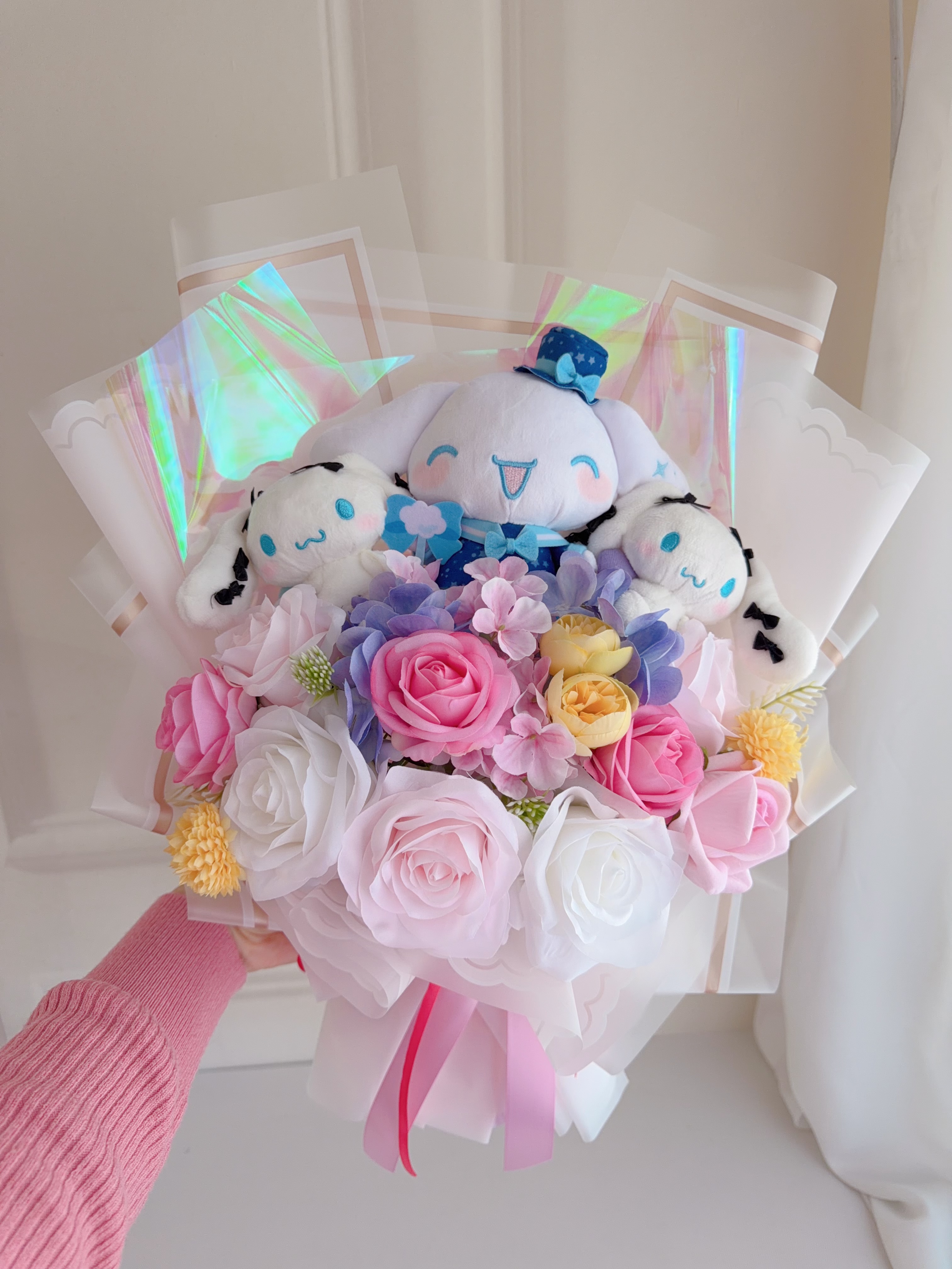 (現貨)玉桂狗公仔花