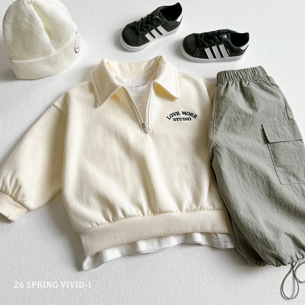 🌸預訂 韓國直送🌸🇰🇷VIVIDI三色日常基本打底短袖T恤