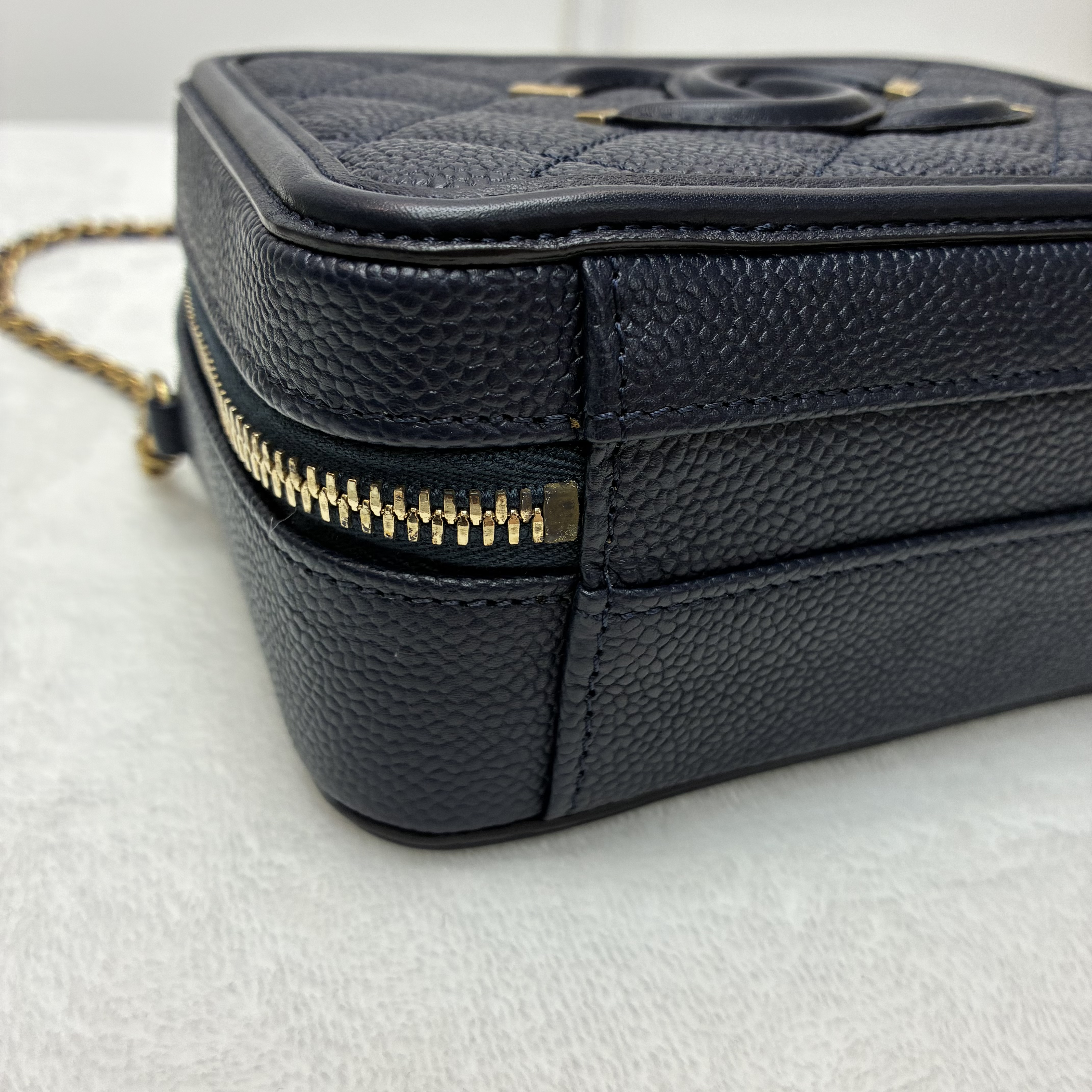 Chanel 相機包海軍藍