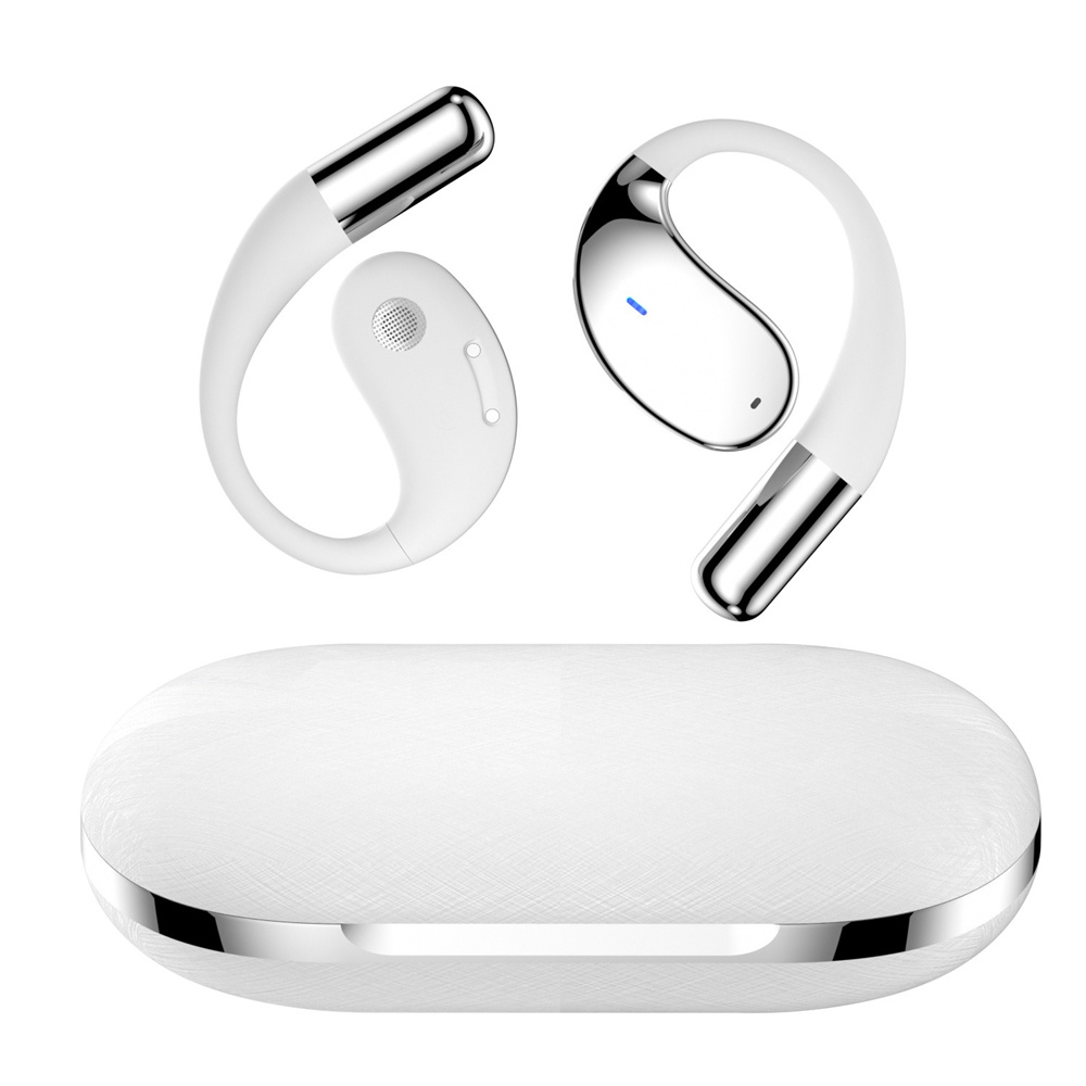 無線掛耳式藍牙耳機 白色 BA0129