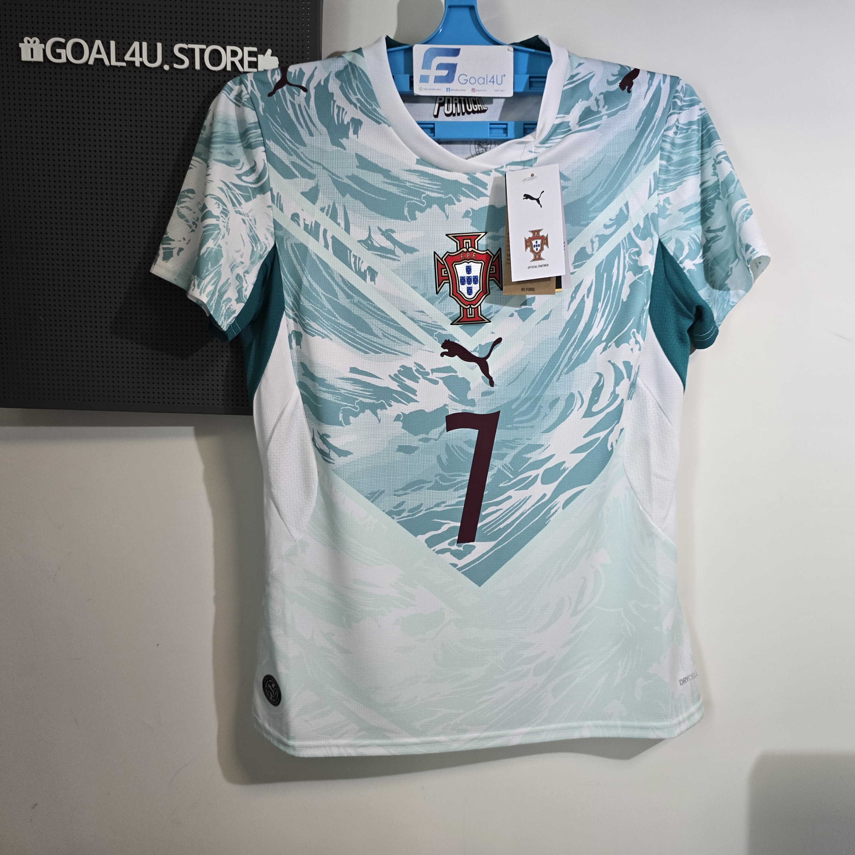英雄的深海盔甲🌊 Puma Portugal 葡萄牙 2026-27 女裝作客球迷版球衣 (可加印字章) 783290