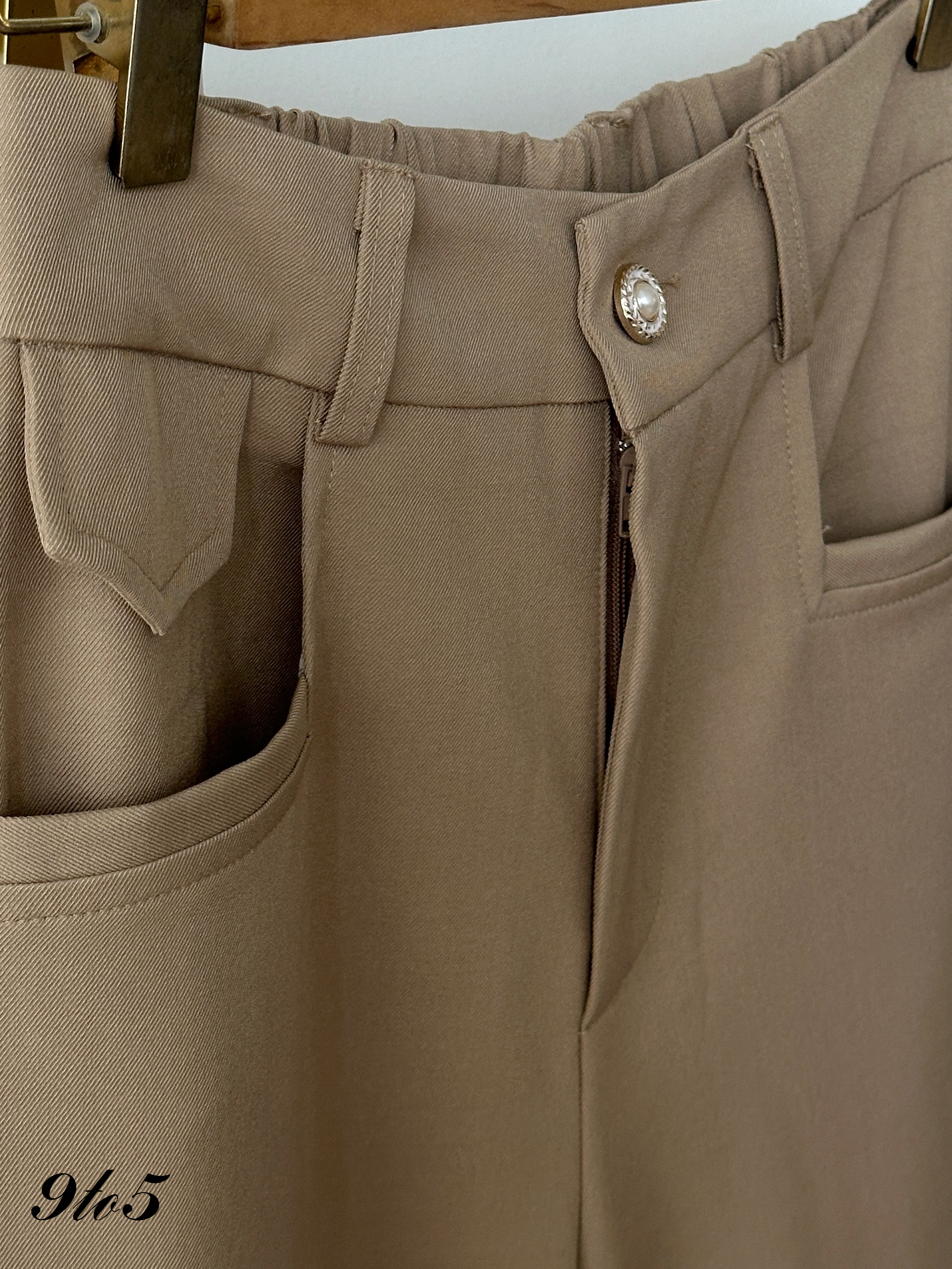 S1923 Wide Leg Long Pants - 3 Colors 