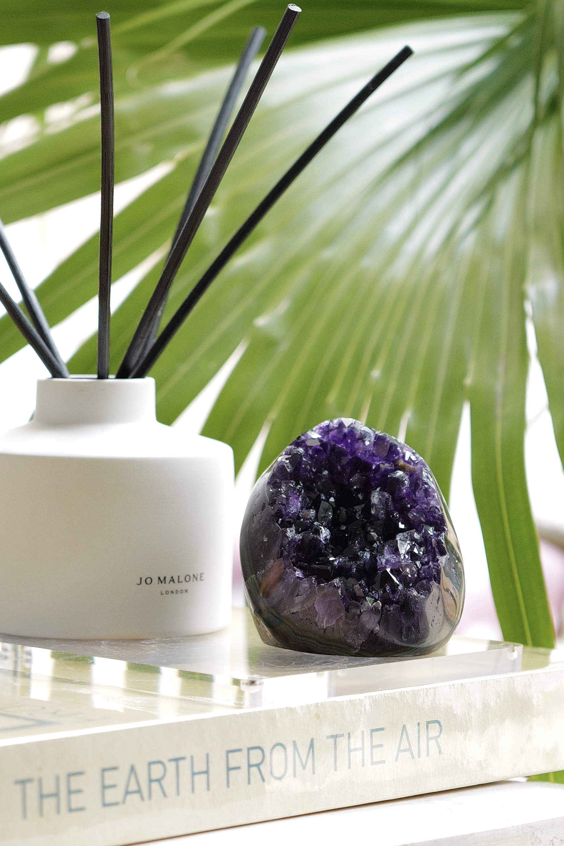  ༒ Uruguay  最高級別帝王紫 8.8cm共生軟糖紫晶鎮༒ AM3002C31G68T-RA28*78T-