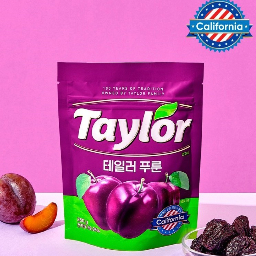 告別宿便煩惱｜韓國 Taylor 美國加州天然西梅乾 250g｜Dried Prune