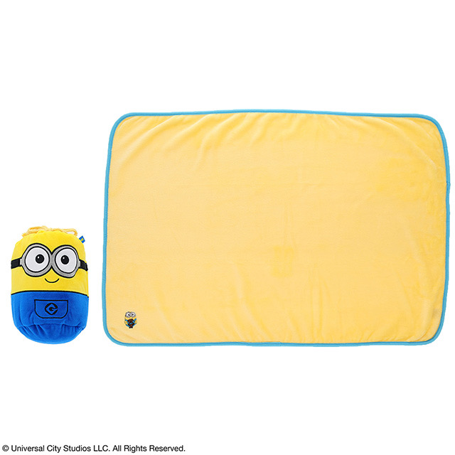 Minions 索袋+毛毯