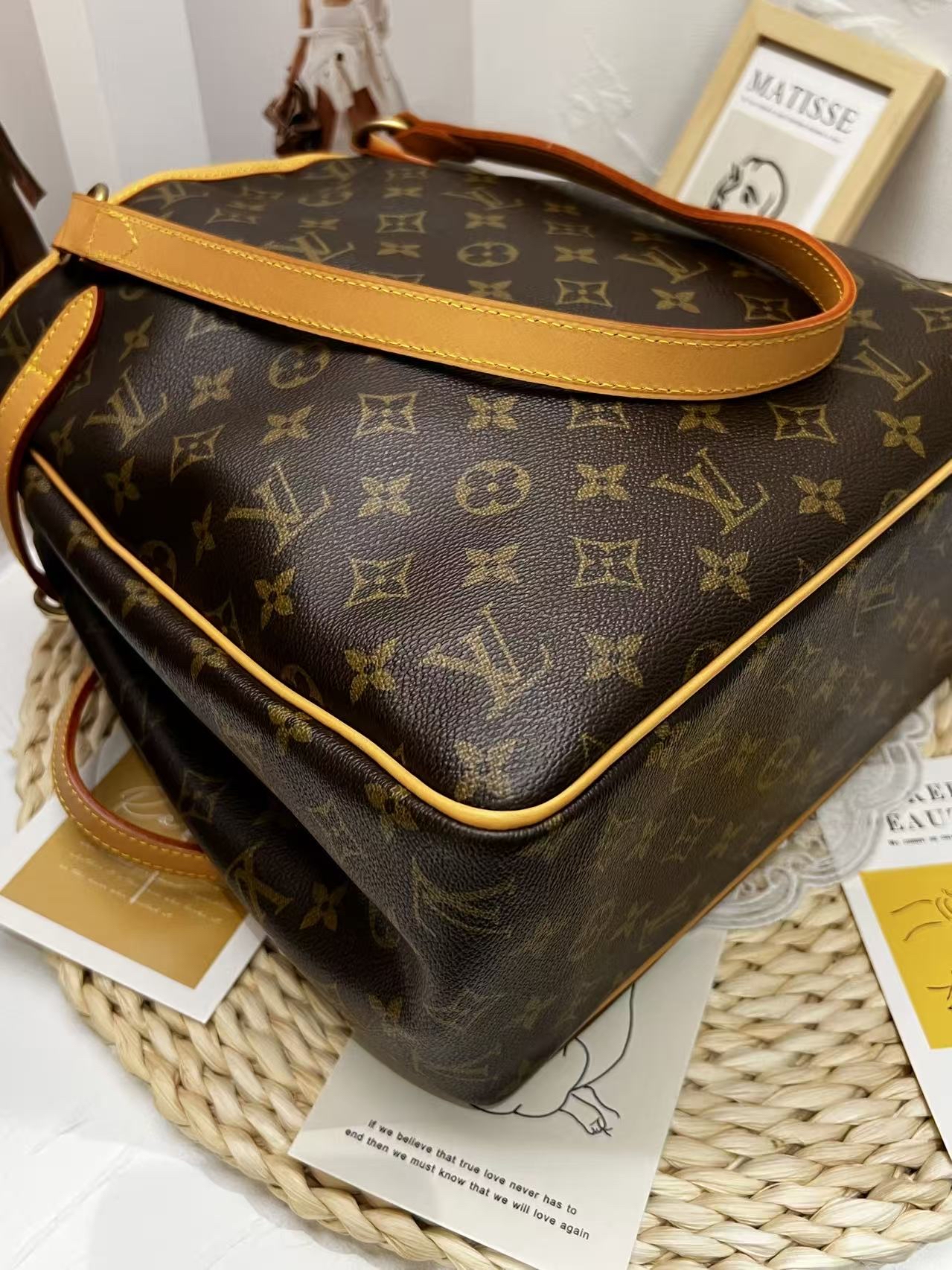LV Monogram Batignolles Vertical Bag