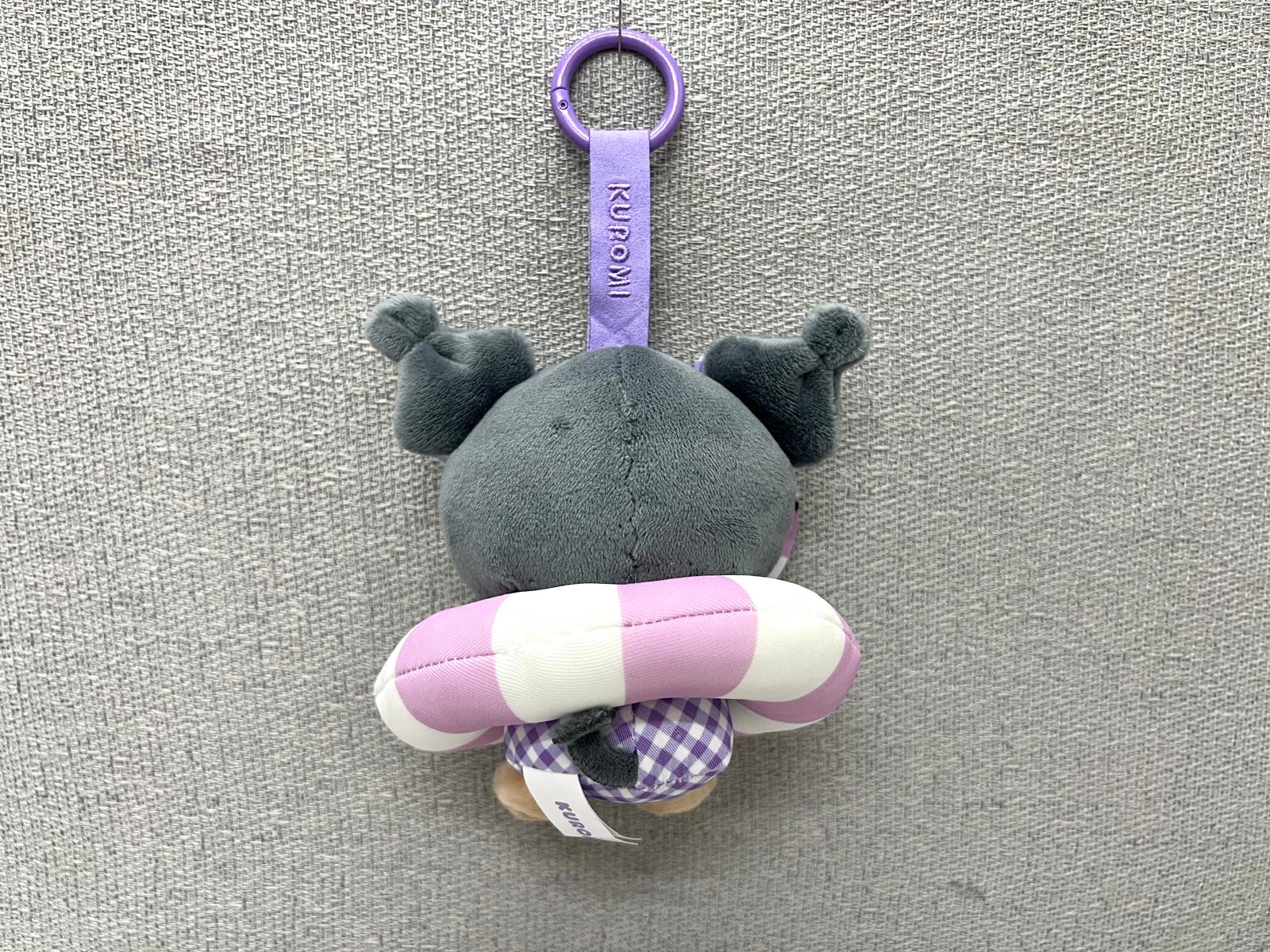 🌈港版Sanrio夏日系列紫外線變色繡線黑皮水泡公仔掛飾 