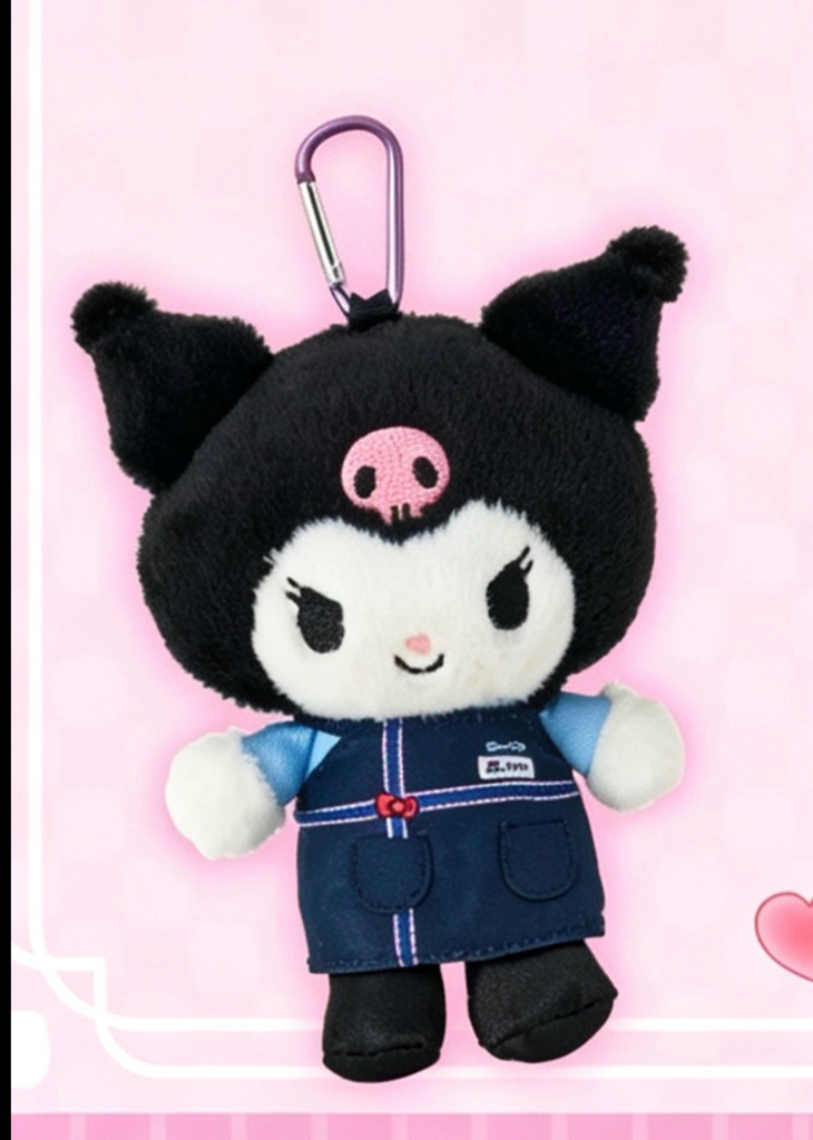 [7月尾到貨]Sanrio x Pizza Hut  聯名限量絨毛娃娃吊飾