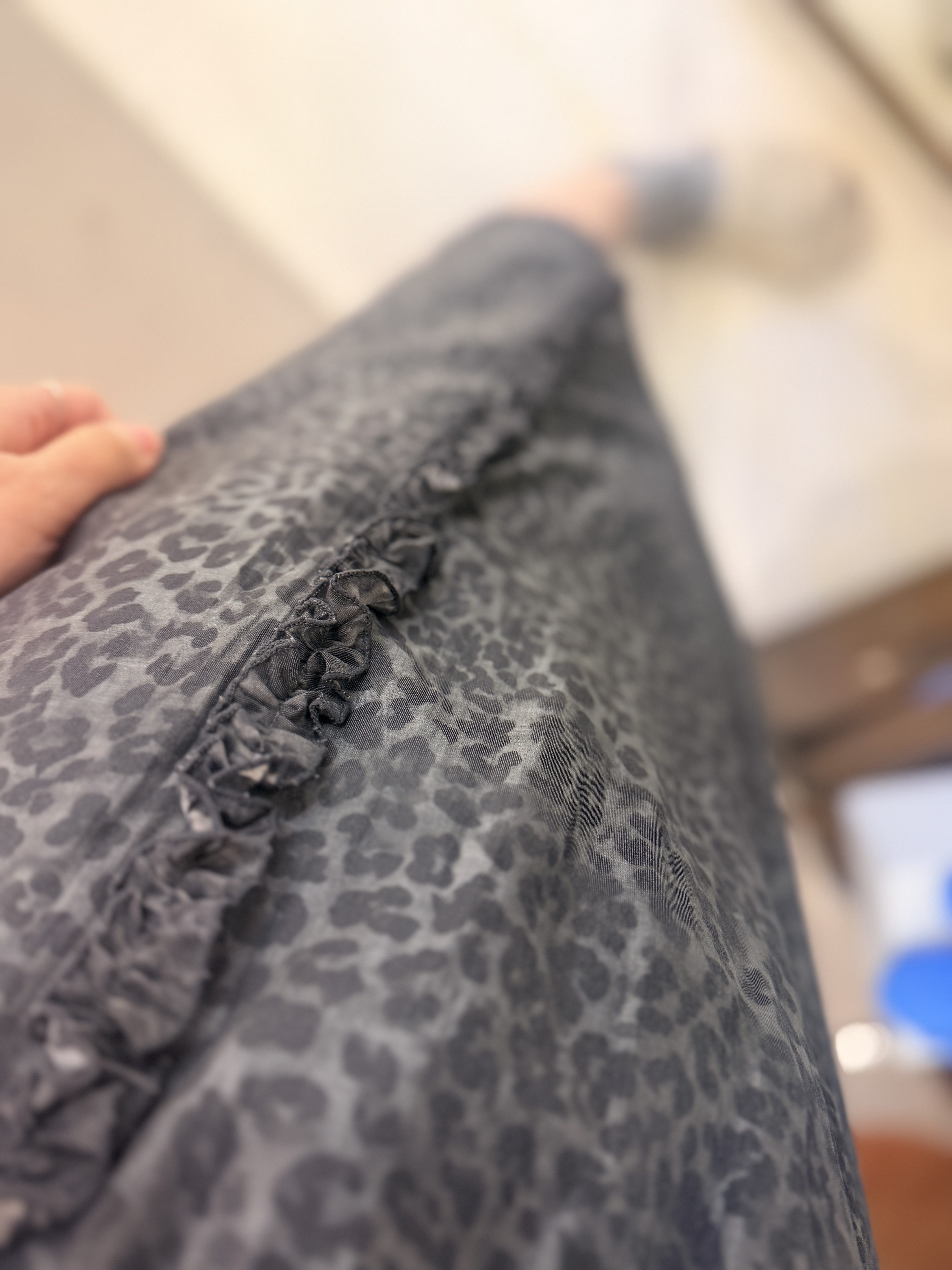 Animal printed skirt
