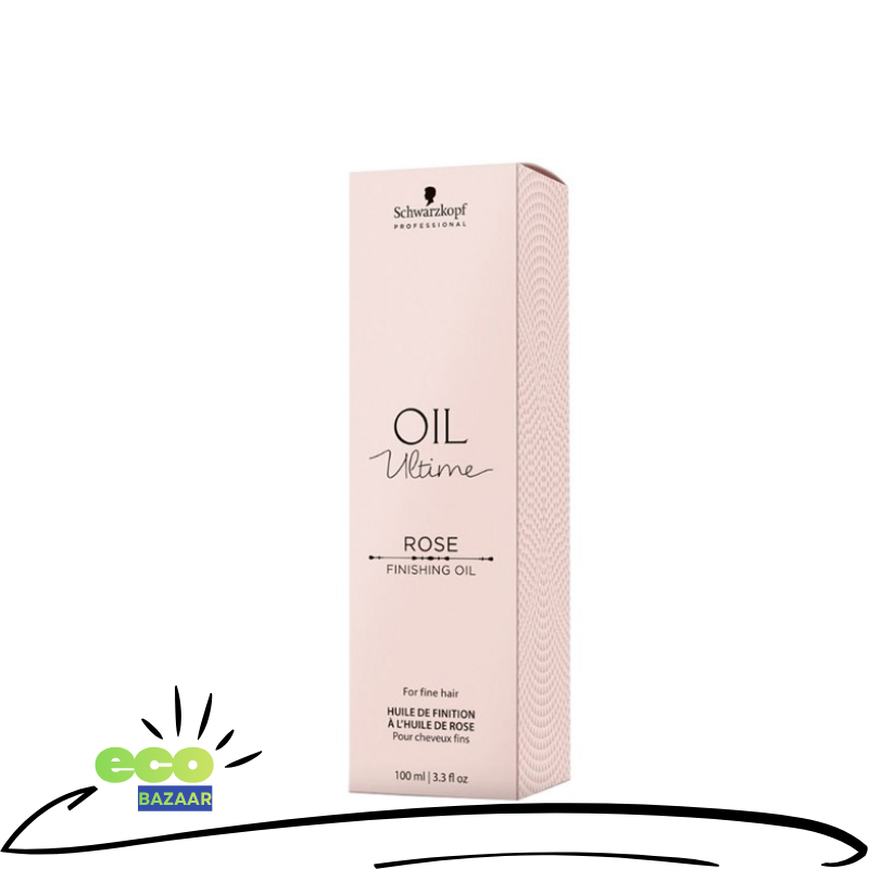Schwarzkopf 施華蔻 - Oil Ultime Rose Finishing Oil 玫瑰精油髮尾油 100ml