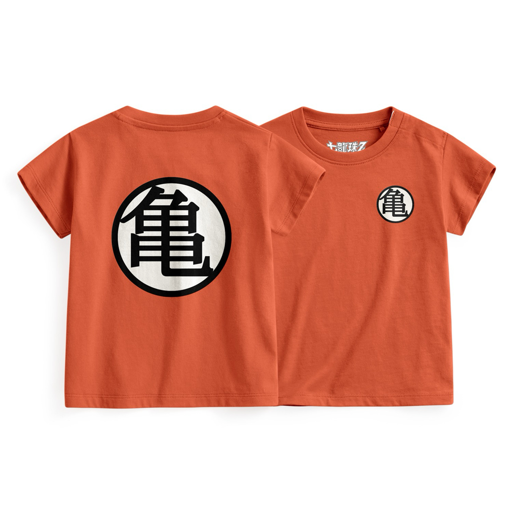 💚預訂 台灣直送💚七龍珠Z兩色前後印花親子款純棉短袖T恤